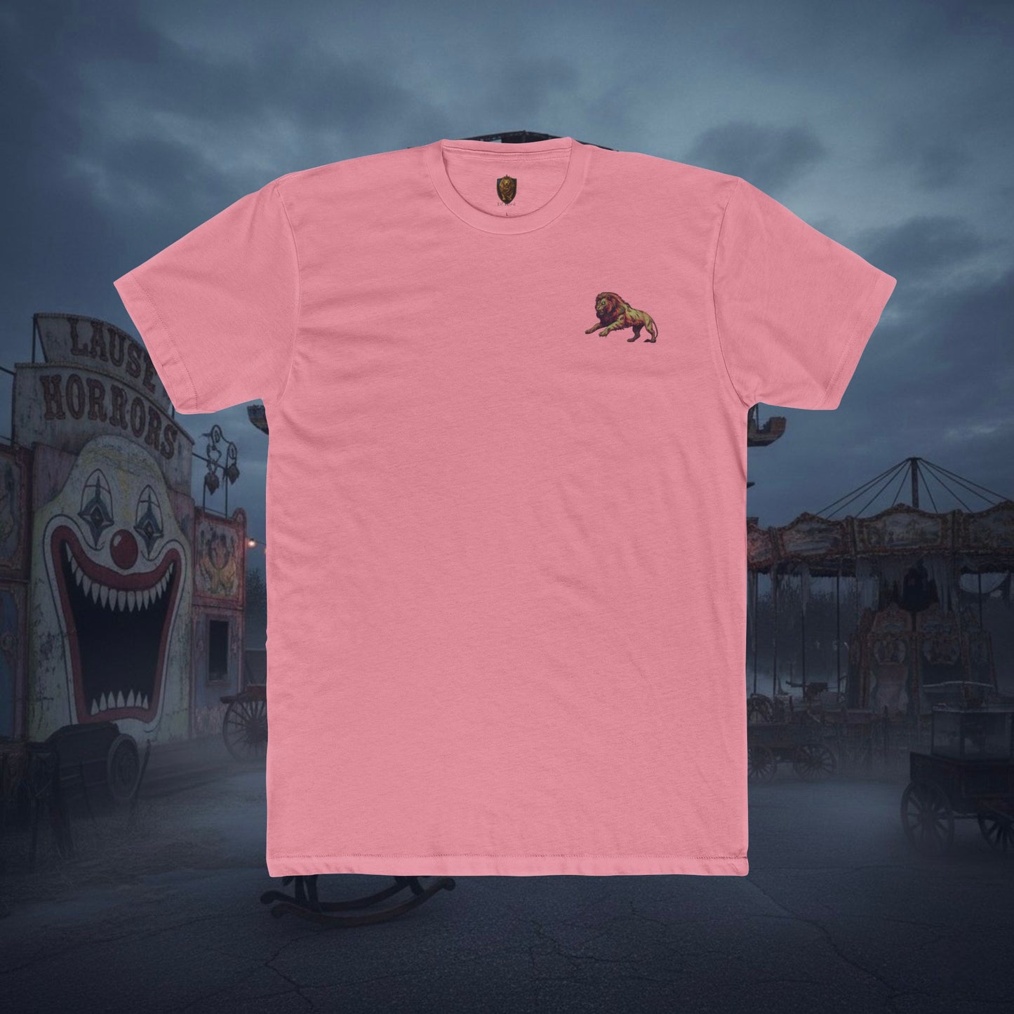 Undead Legio Leo by DZ Royal Cotton Crew Tee (Halloween Edition)