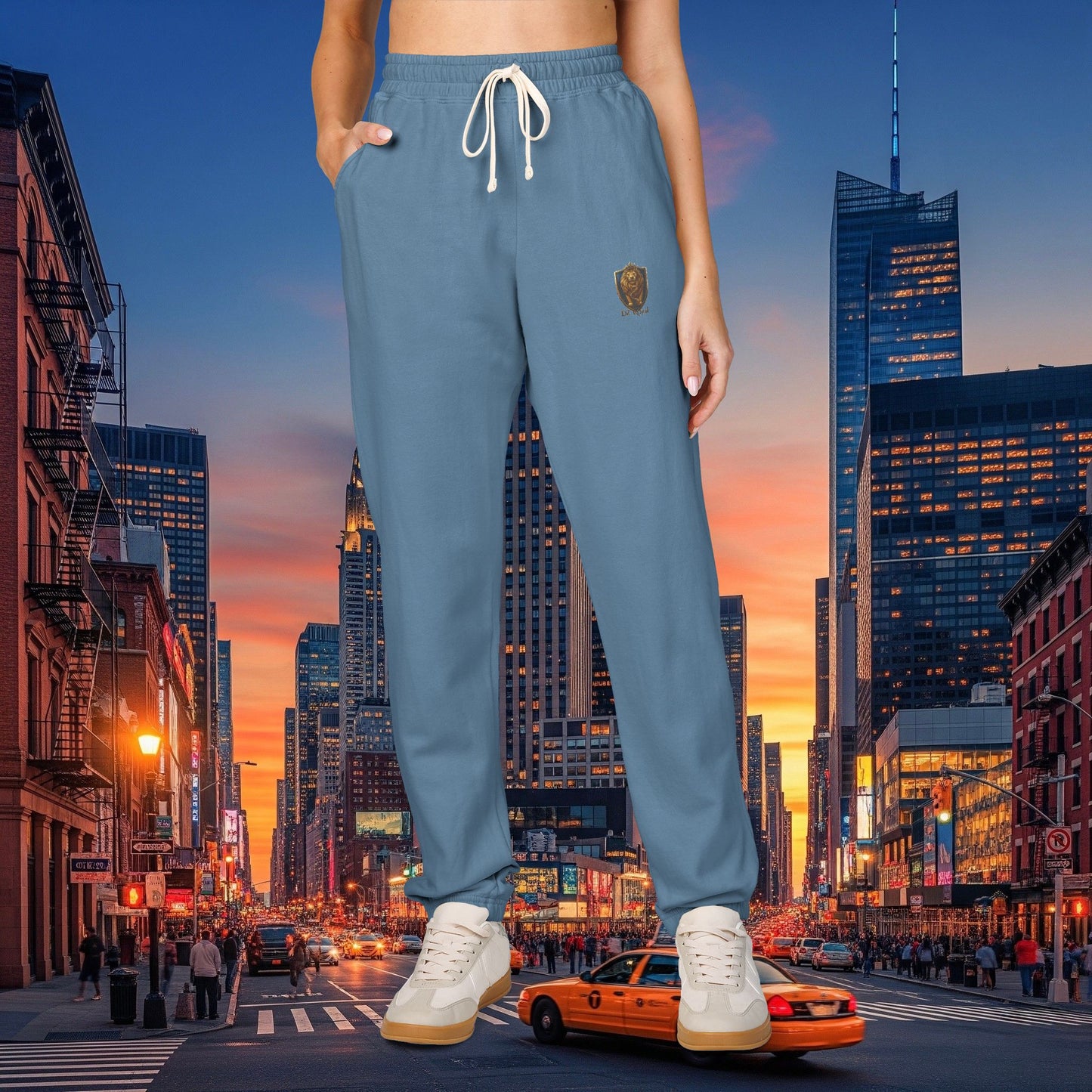 DZ Royal Cozy Garment-Dyed Fleece Sweatpants