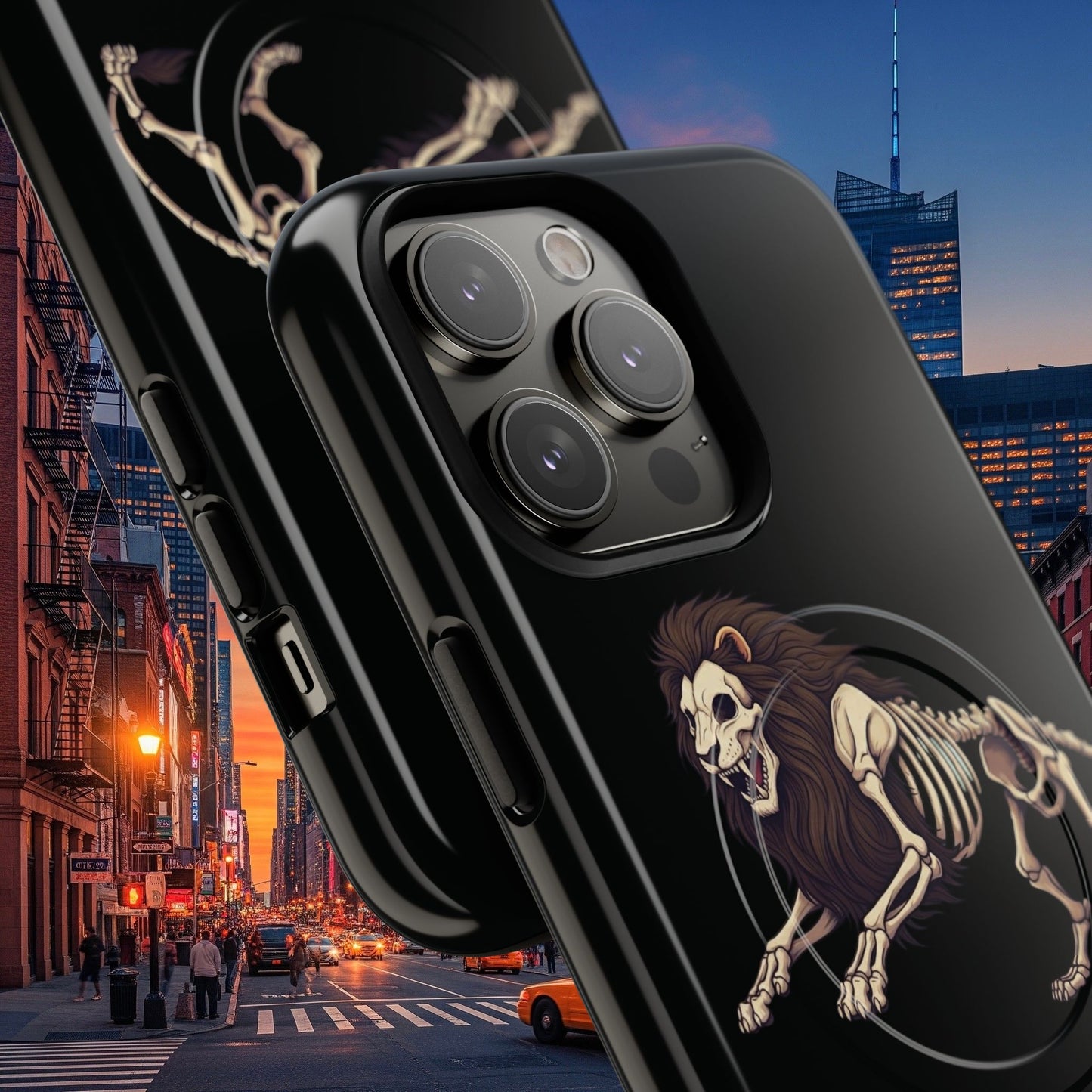 Stylish Tough Magnetic Phone Cases, Undead Legio Leo