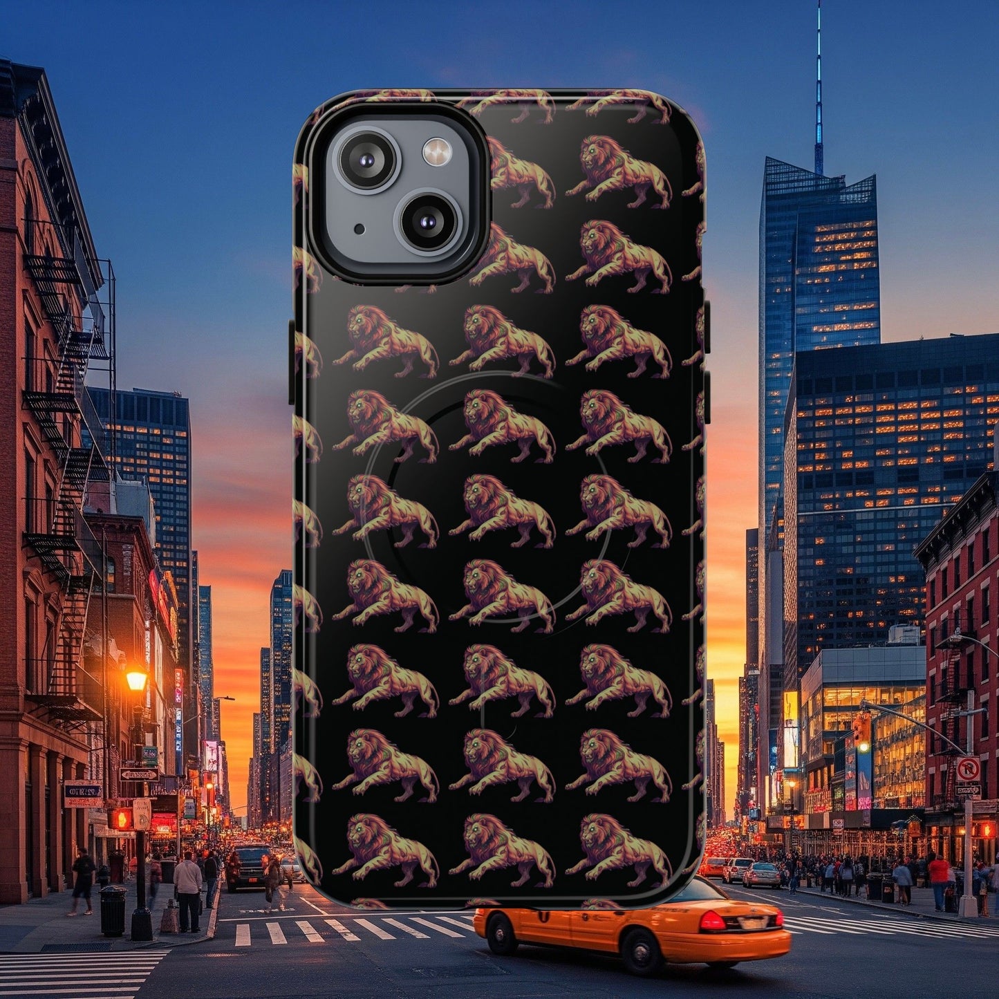 Stylish Tough Magnetic Phone Cases, Undead Legio Leo Pattern