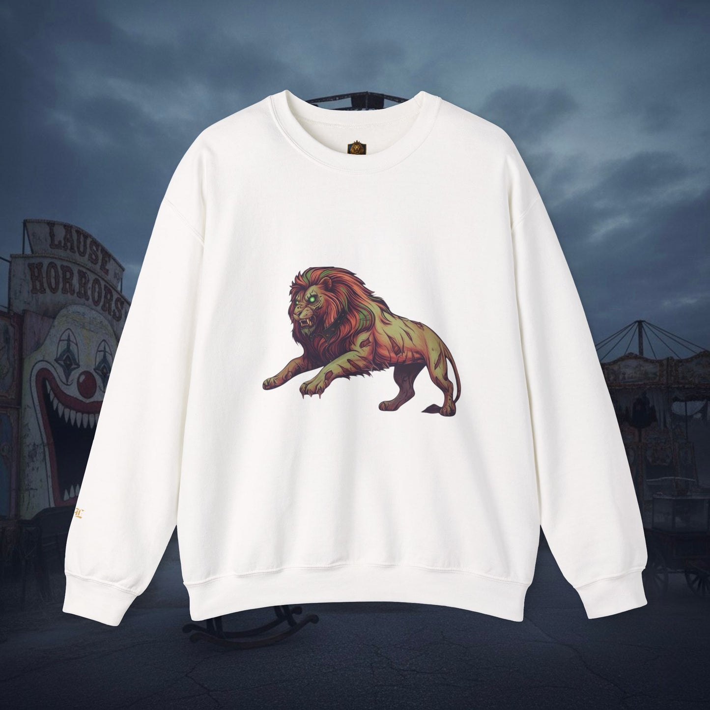 Undead Legio Leo by DZ Royal Crewneck Sweatshirt (Halloween Edition)