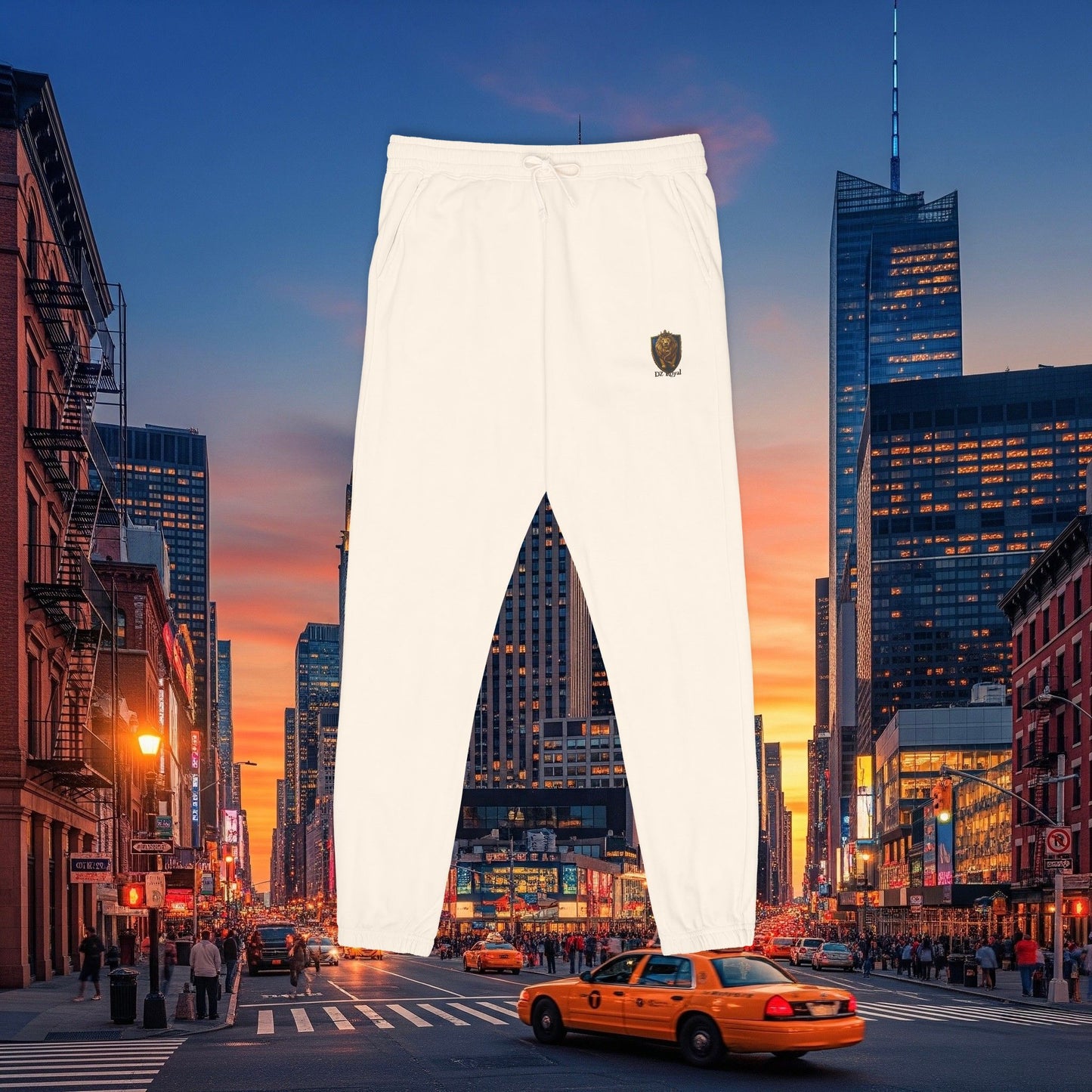 DZ Royal Cozy Garment-Dyed Fleece Sweatpants