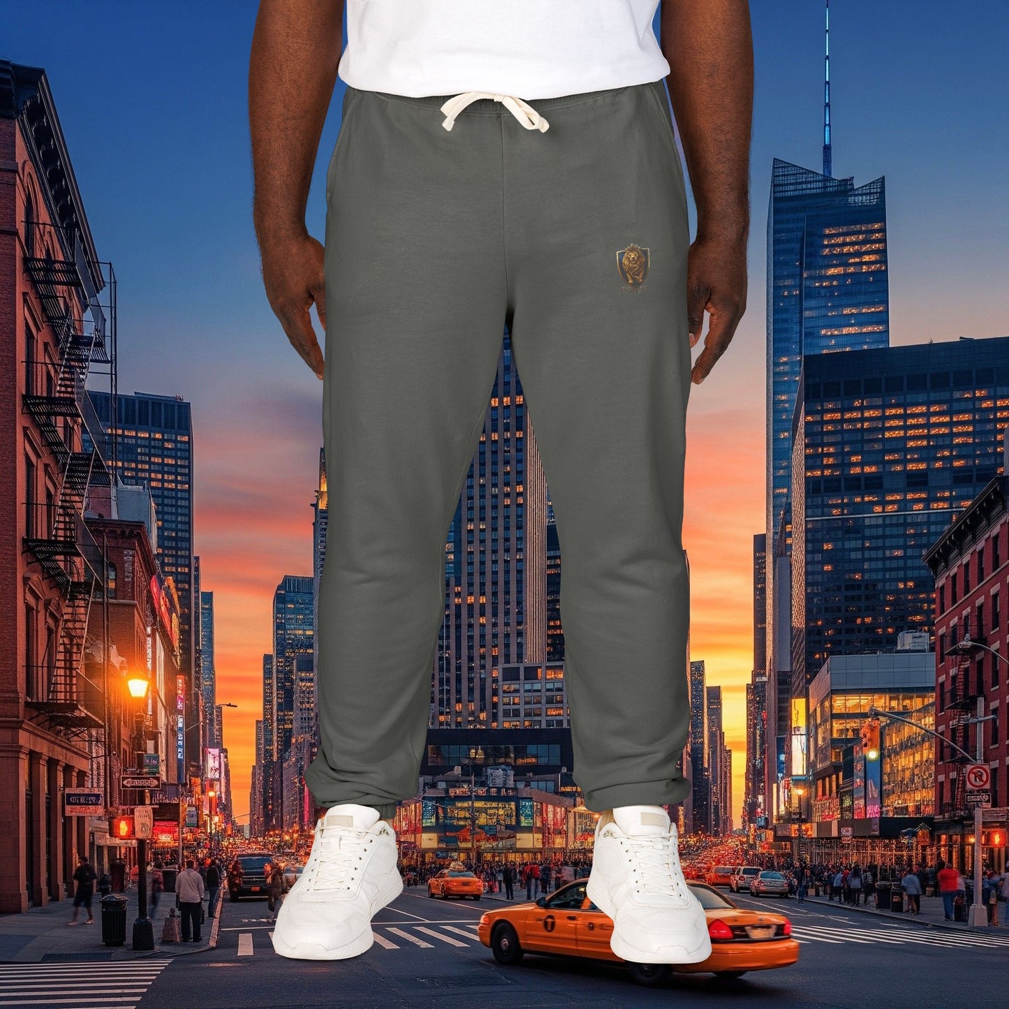 DZ Royal Cozy Garment-Dyed Fleece Sweatpants