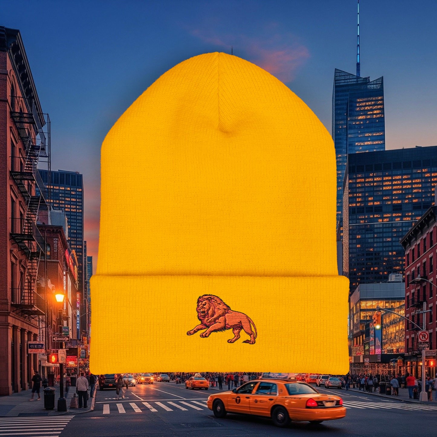 Classic Legio Leo by DZ Royal Cuffed Beanie