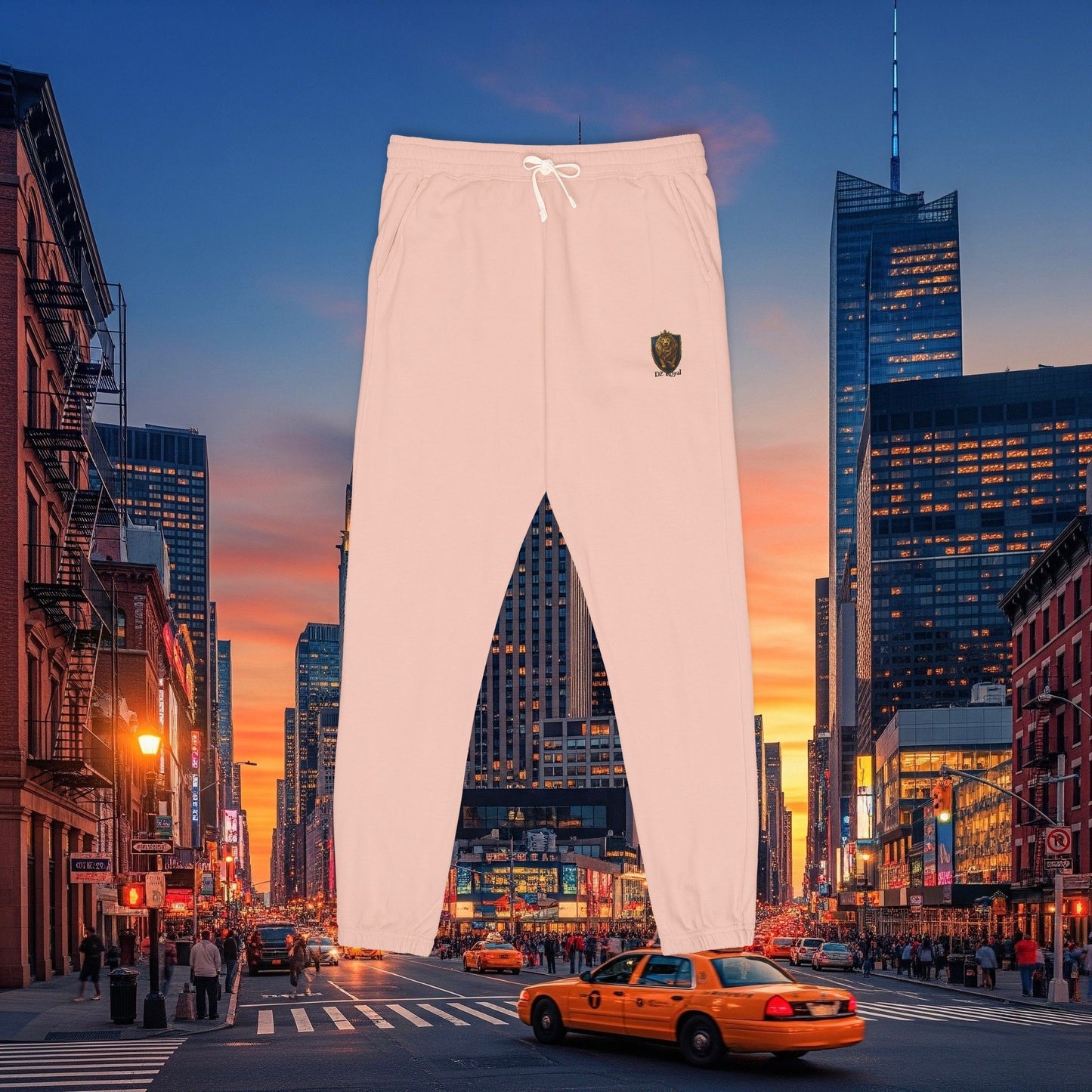 DZ Royal Cozy Garment-Dyed Fleece Sweatpants