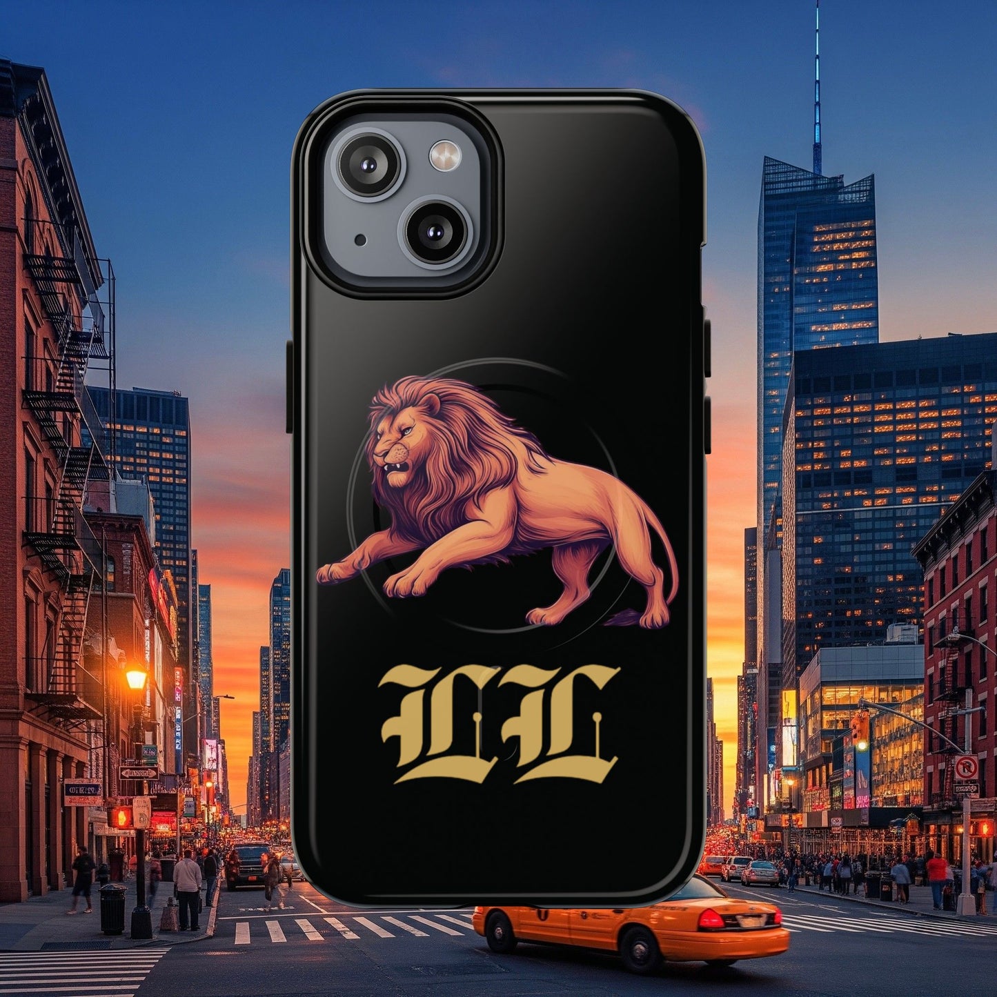 Tough Magnetic Phone Cases - Embrace Strength and Style, Legio Leo by DZ Royal Design, Durable Protection