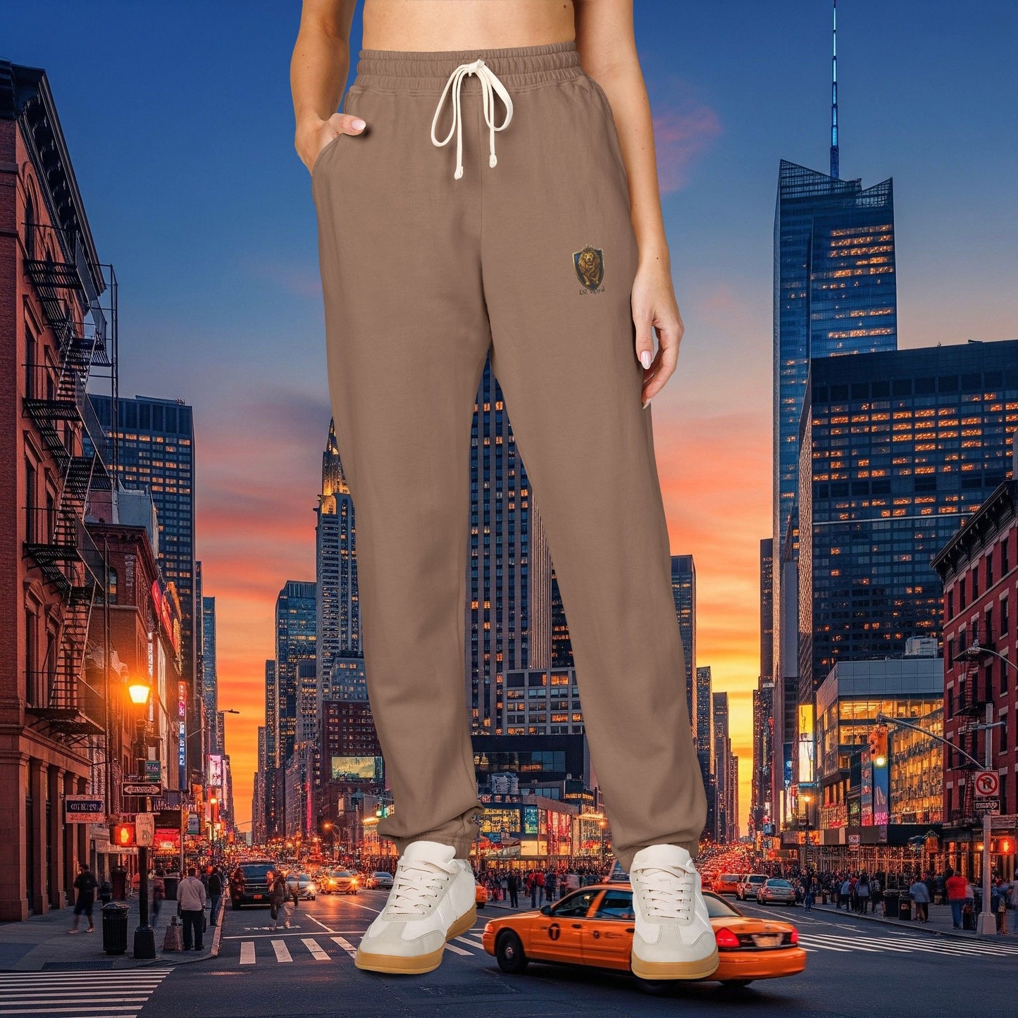 DZ Royal Cozy Garment-Dyed Fleece Sweatpants