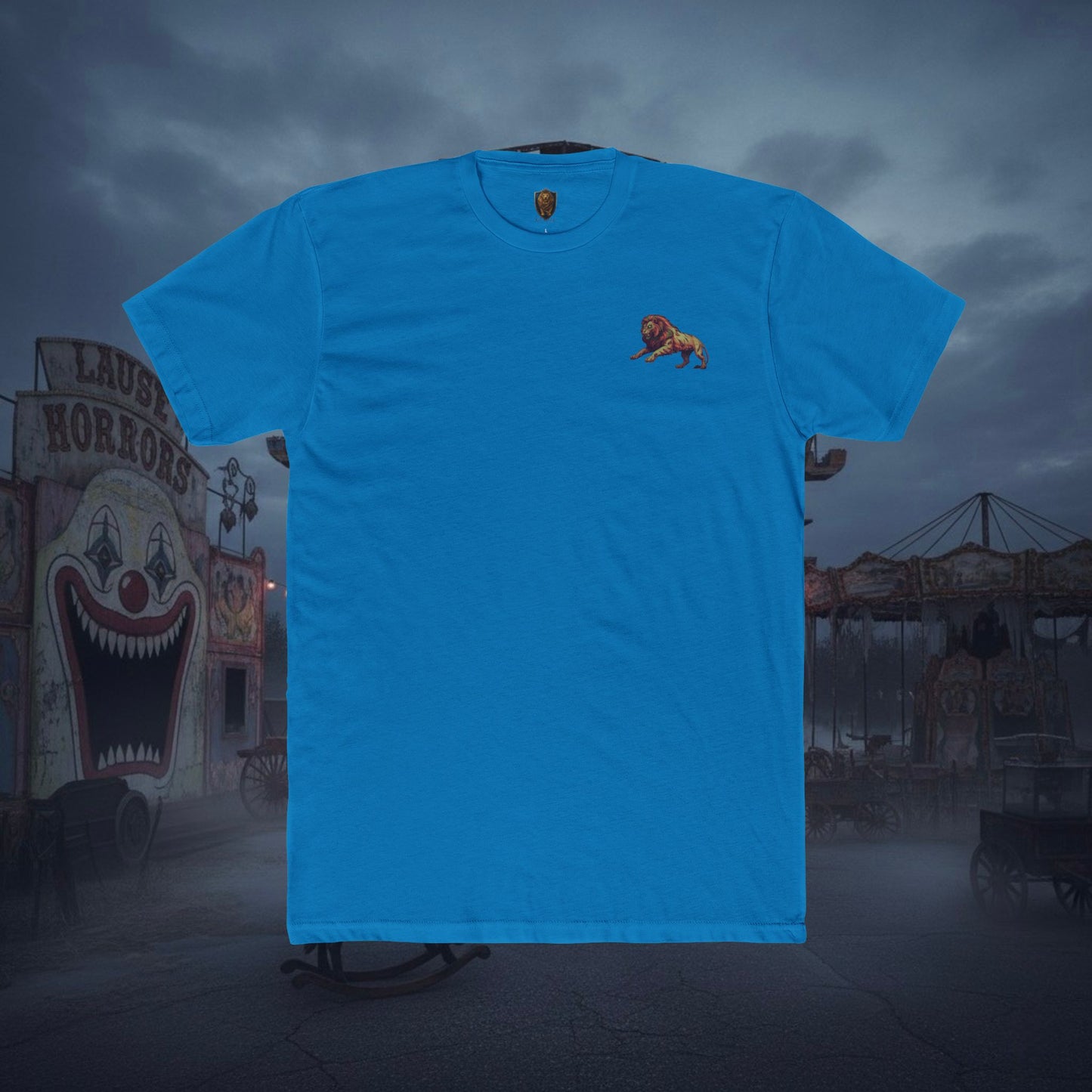 Undead Legio Leo by DZ Royal Cotton Crew Tee (Halloween Edition)