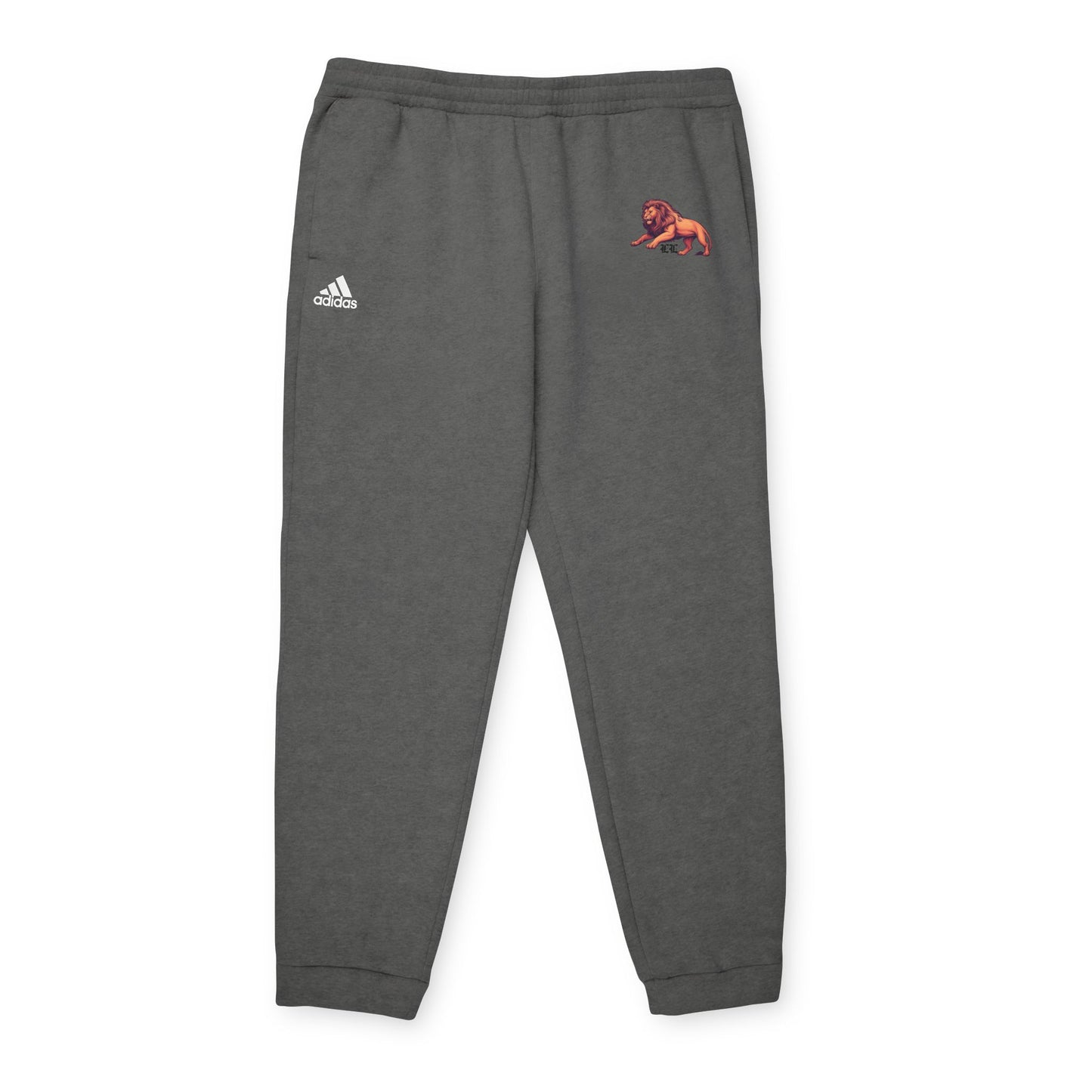 Adidas/Legio Leo by DZ Royal Unisex Fleece Joggers, Cozy Sweatpants, Athleisure Wear, Ideal for Lounging, Travel, Gym, Casual Outfits