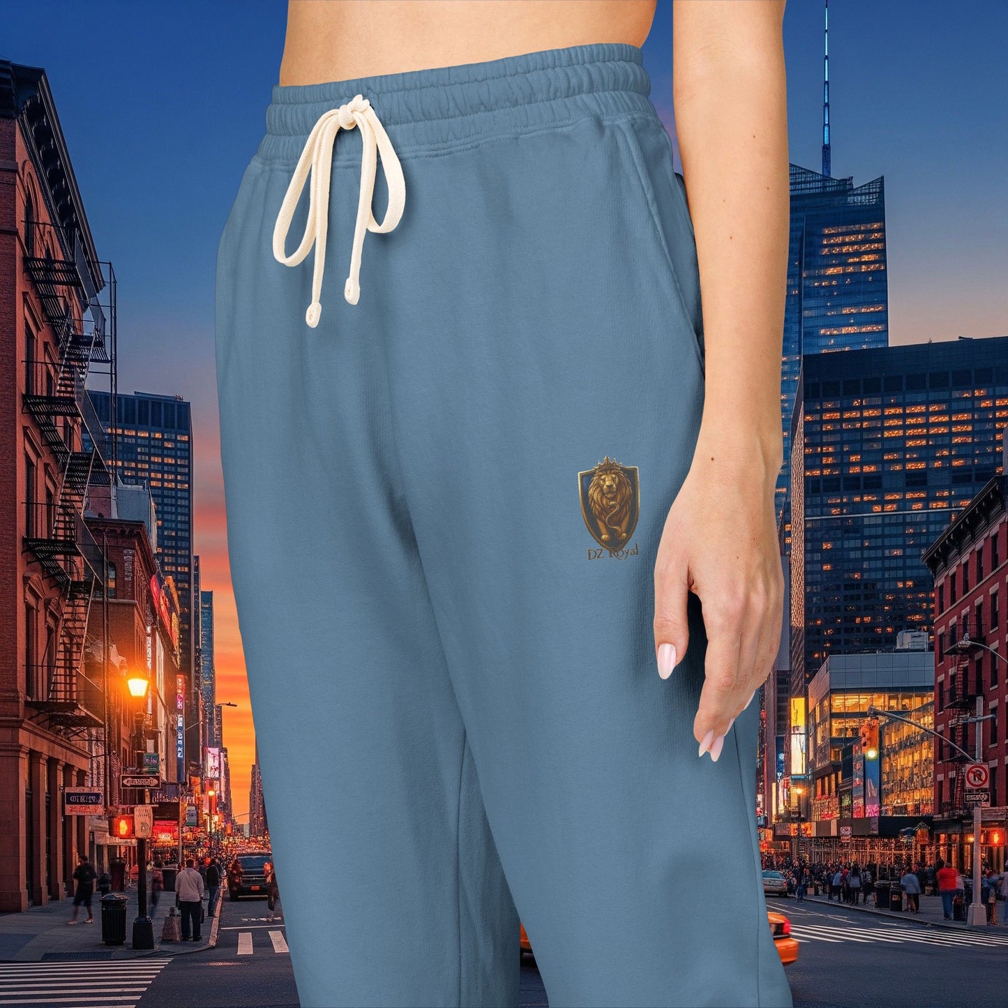 DZ Royal Cozy Garment-Dyed Fleece Sweatpants
