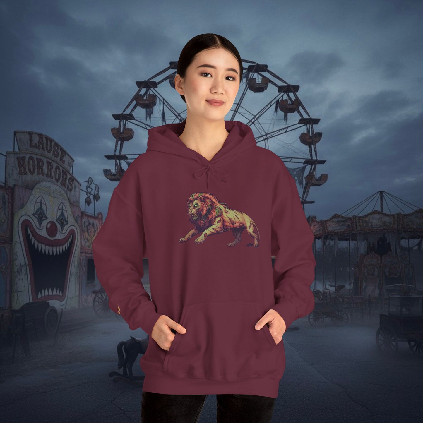 Undead Legio Leo by DZ Royal Hoodie |Halloween Edition