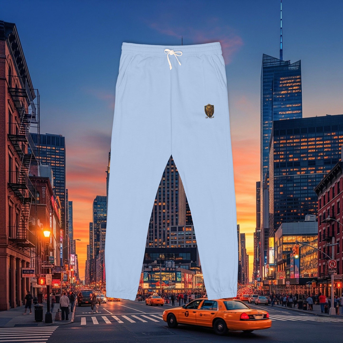 DZ Royal Cozy Garment-Dyed Fleece Sweatpants