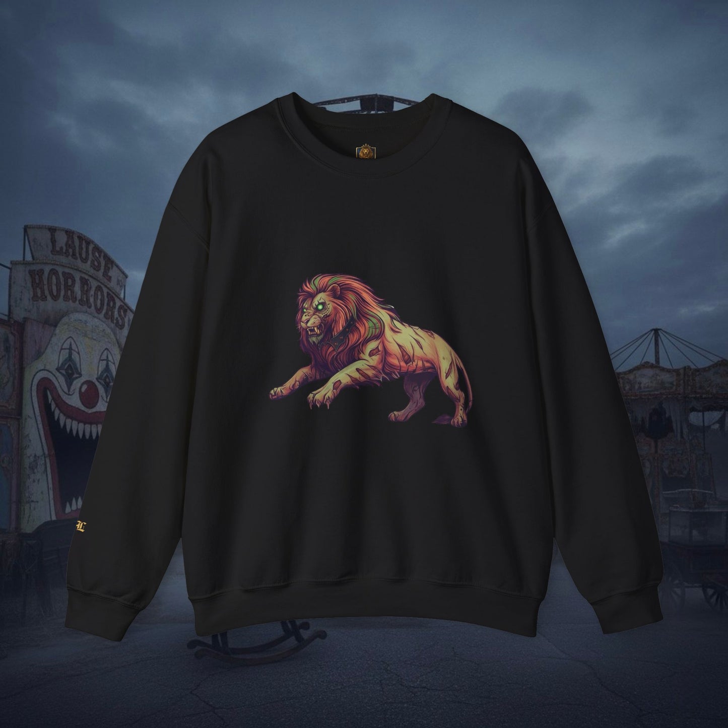 Undead Legio Leo by DZ Royal Crewneck Sweatshirt (Halloween Edition)