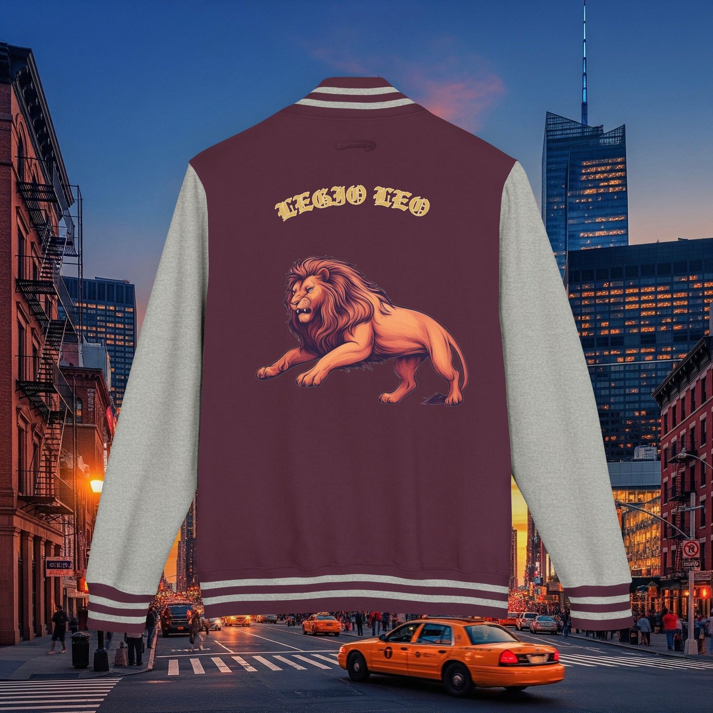 Legio Leo by DZ Royal Heavyweight Letterman Jacket