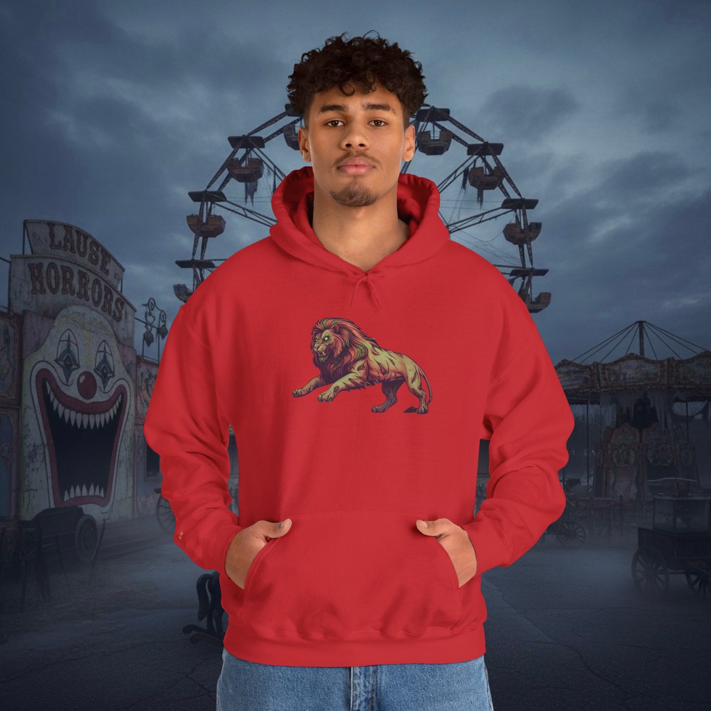 Undead Legio Leo by DZ Royal Hoodie |Halloween Edition