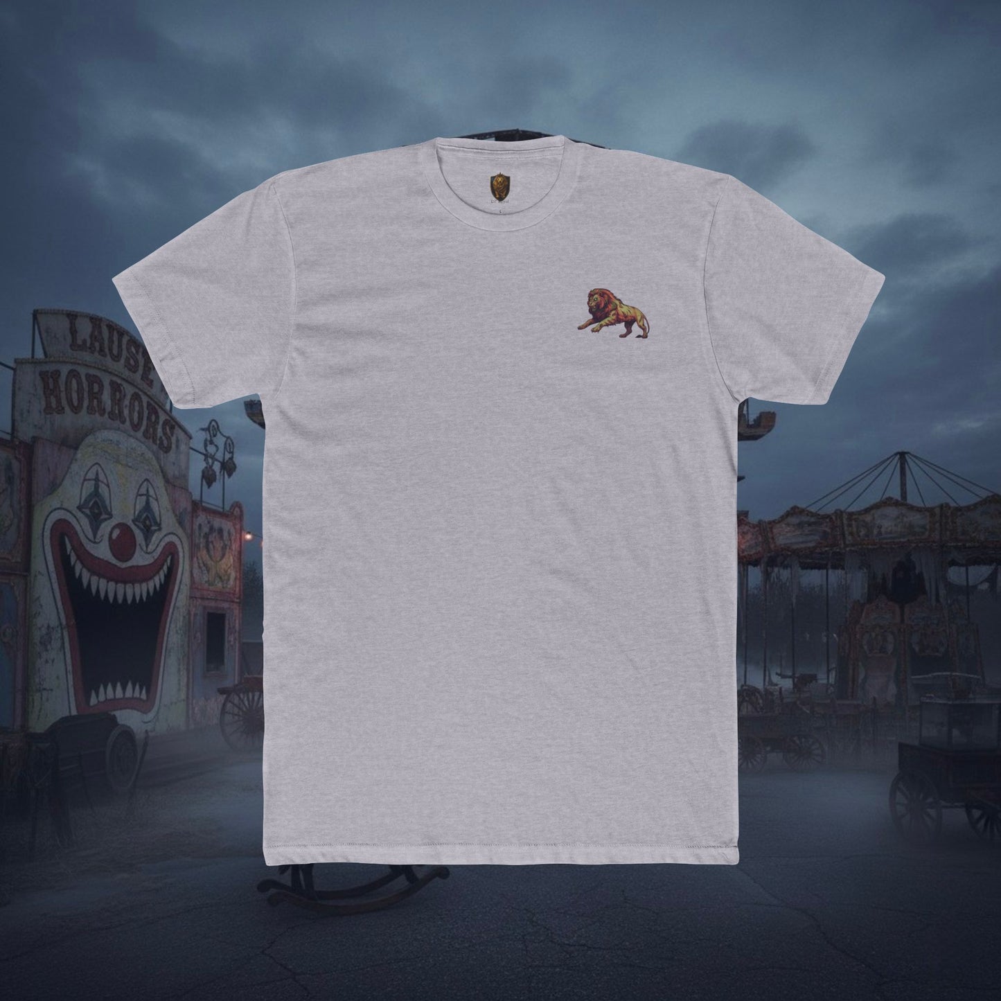 Undead Legio Leo by DZ Royal Cotton Crew Tee (Halloween Edition)