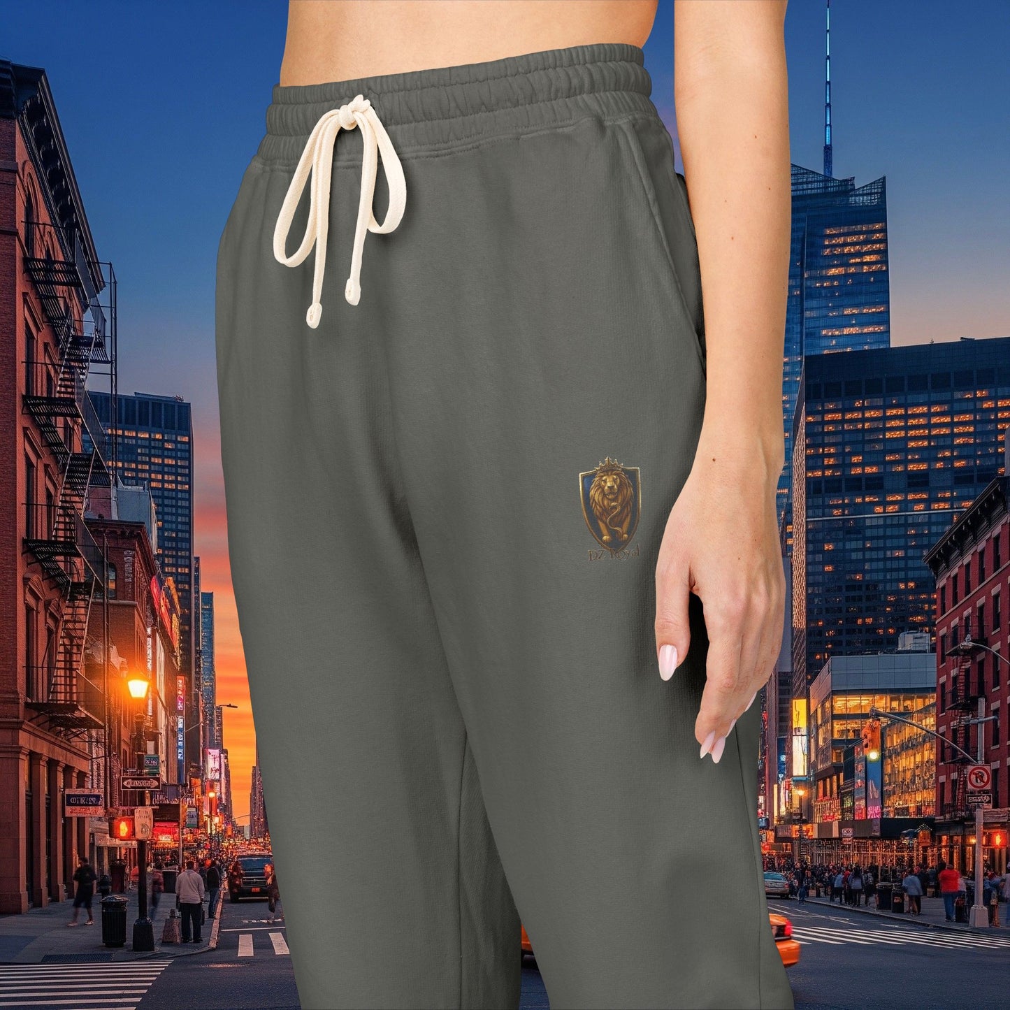 DZ Royal Cozy Garment-Dyed Fleece Sweatpants