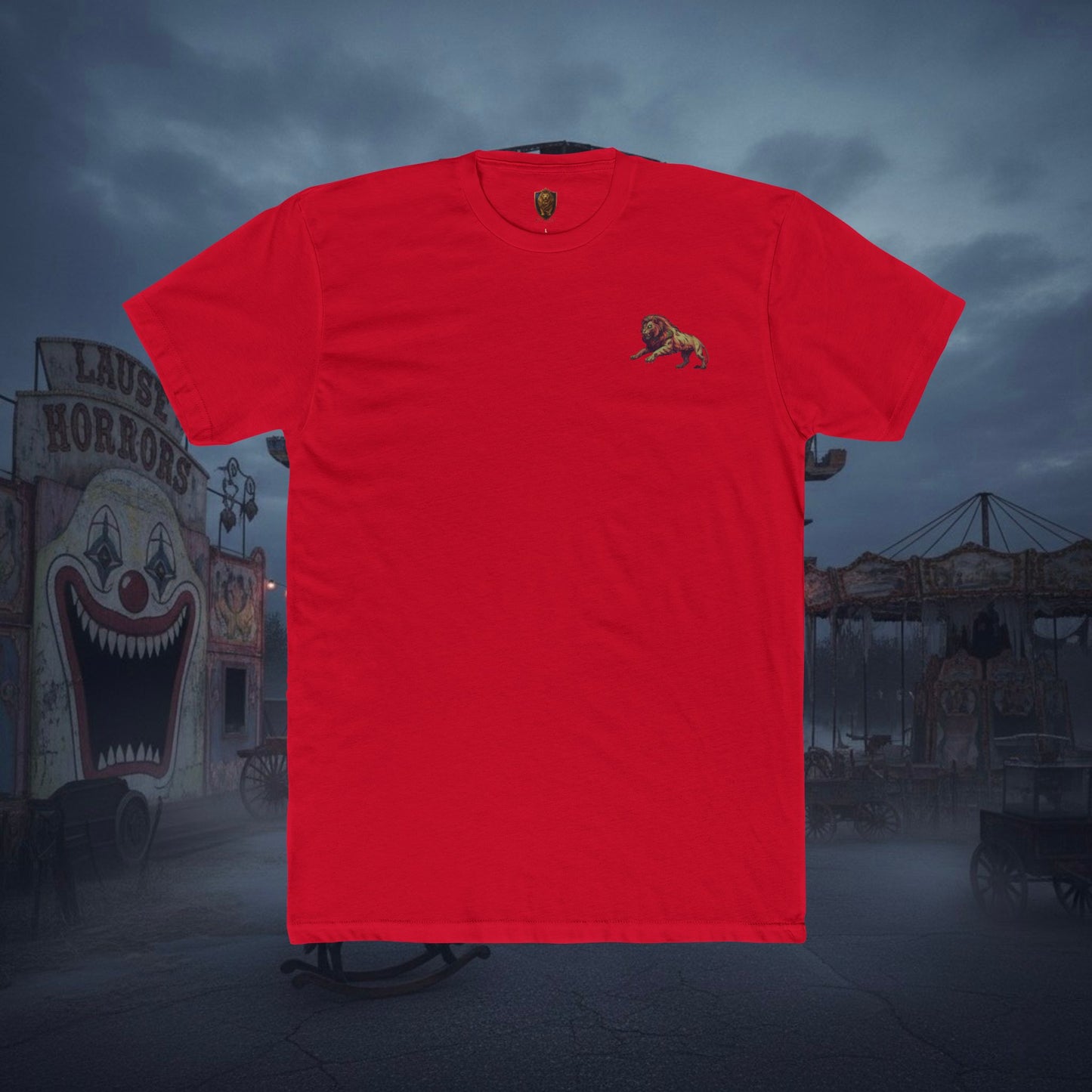 Undead Legio Leo by DZ Royal Cotton Crew Tee (Halloween Edition)