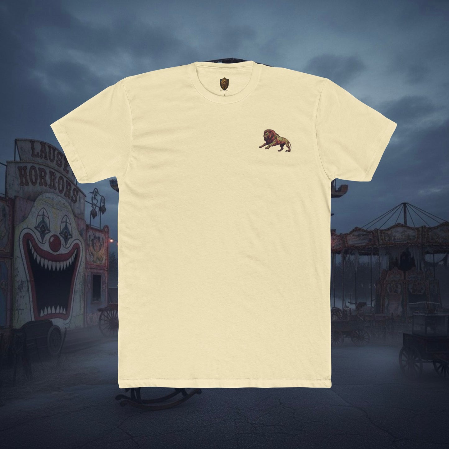 Undead Legio Leo by DZ Royal Cotton Crew Tee (Halloween Edition)