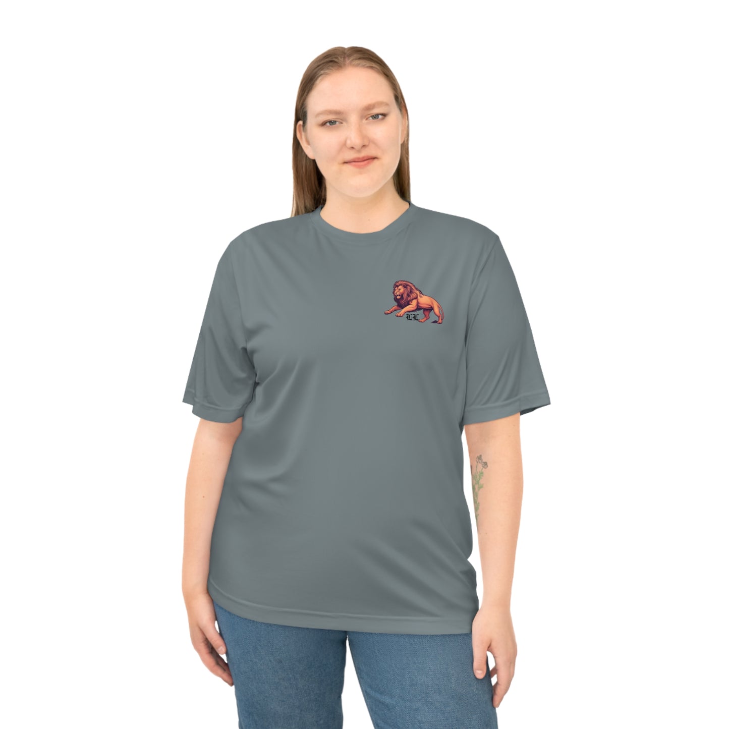 Legio Leo by DZ Royal Zone Performance T-shirt | Gym Shirt, Sports Tee, Workout Apparel, Gift for Fitness Enthusiasts, Casual Wear
