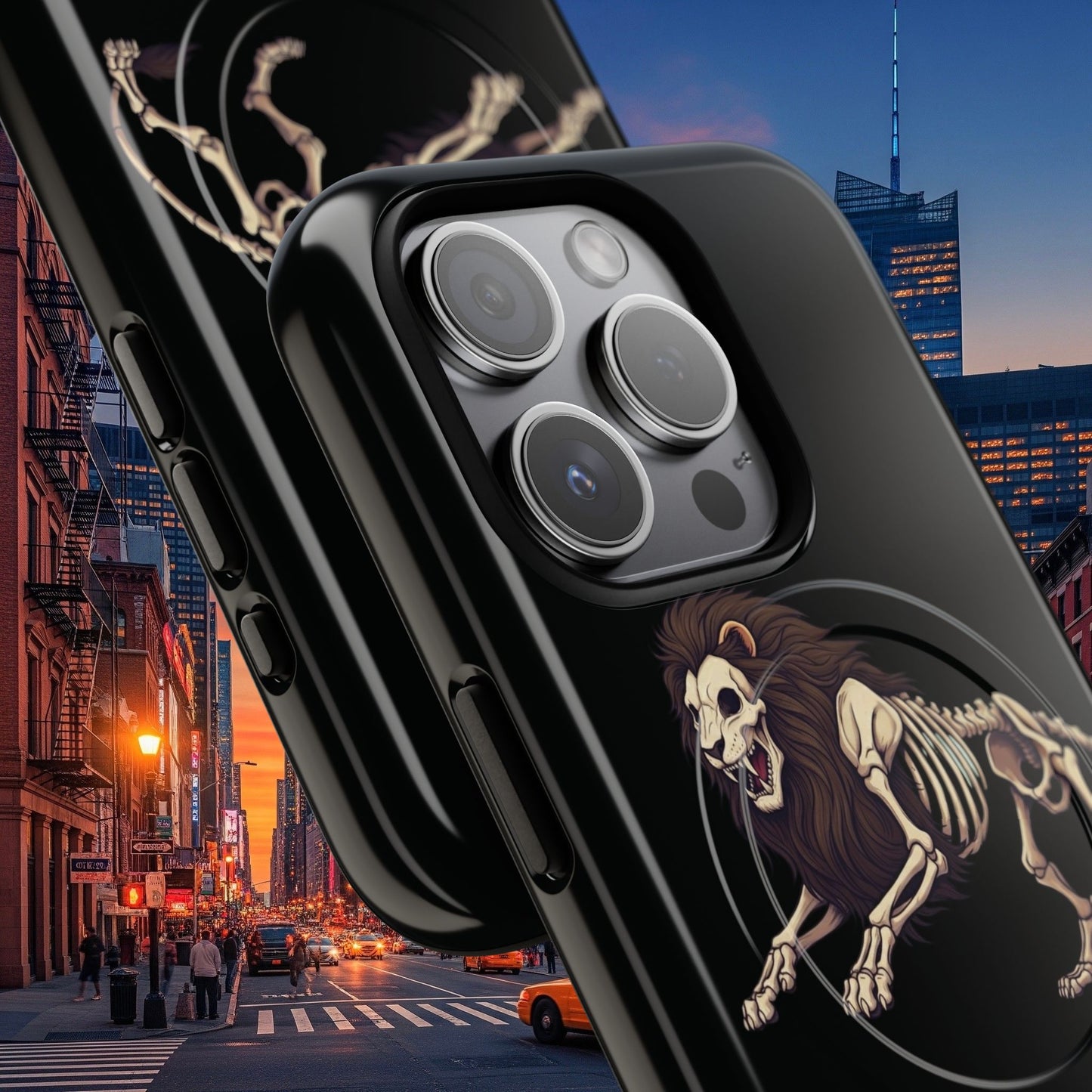 Stylish Tough Magnetic Phone Cases, Undead Legio Leo