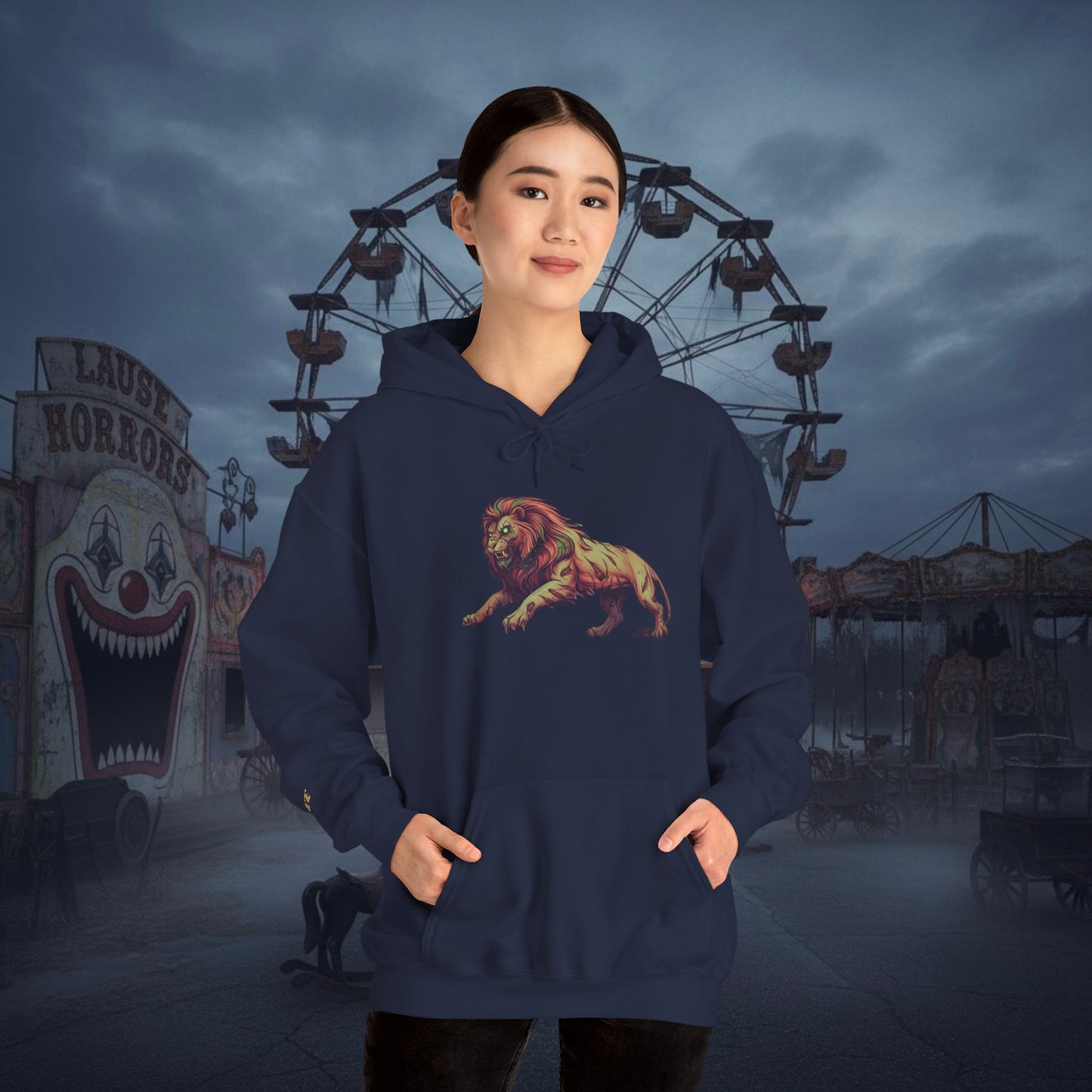 Undead Legio Leo by DZ Royal Hoodie |Halloween Edition