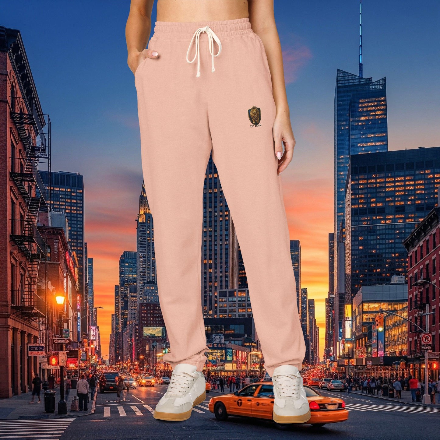 DZ Royal Cozy Garment-Dyed Fleece Sweatpants