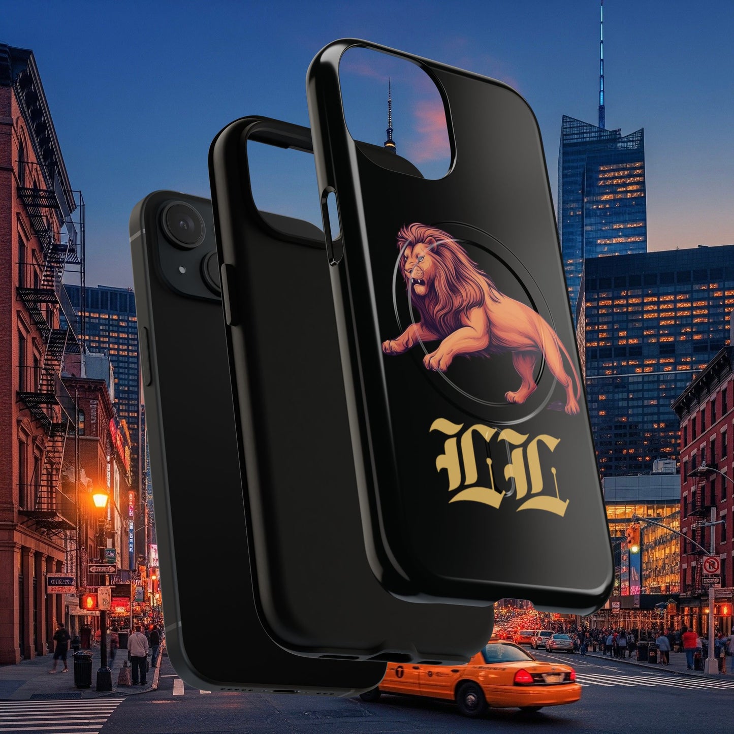 Tough Magnetic Phone Cases - Embrace Strength and Style, Legio Leo by DZ Royal Design, Durable Protection