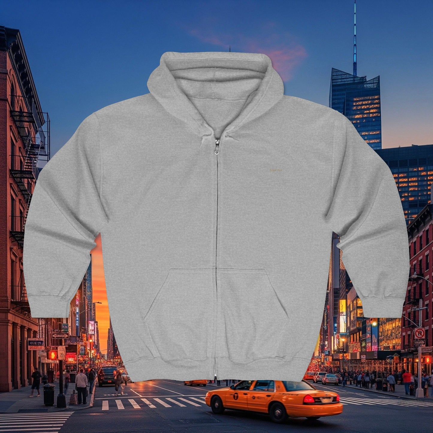 Legio Leo by DZ Royal Zip Hoodie