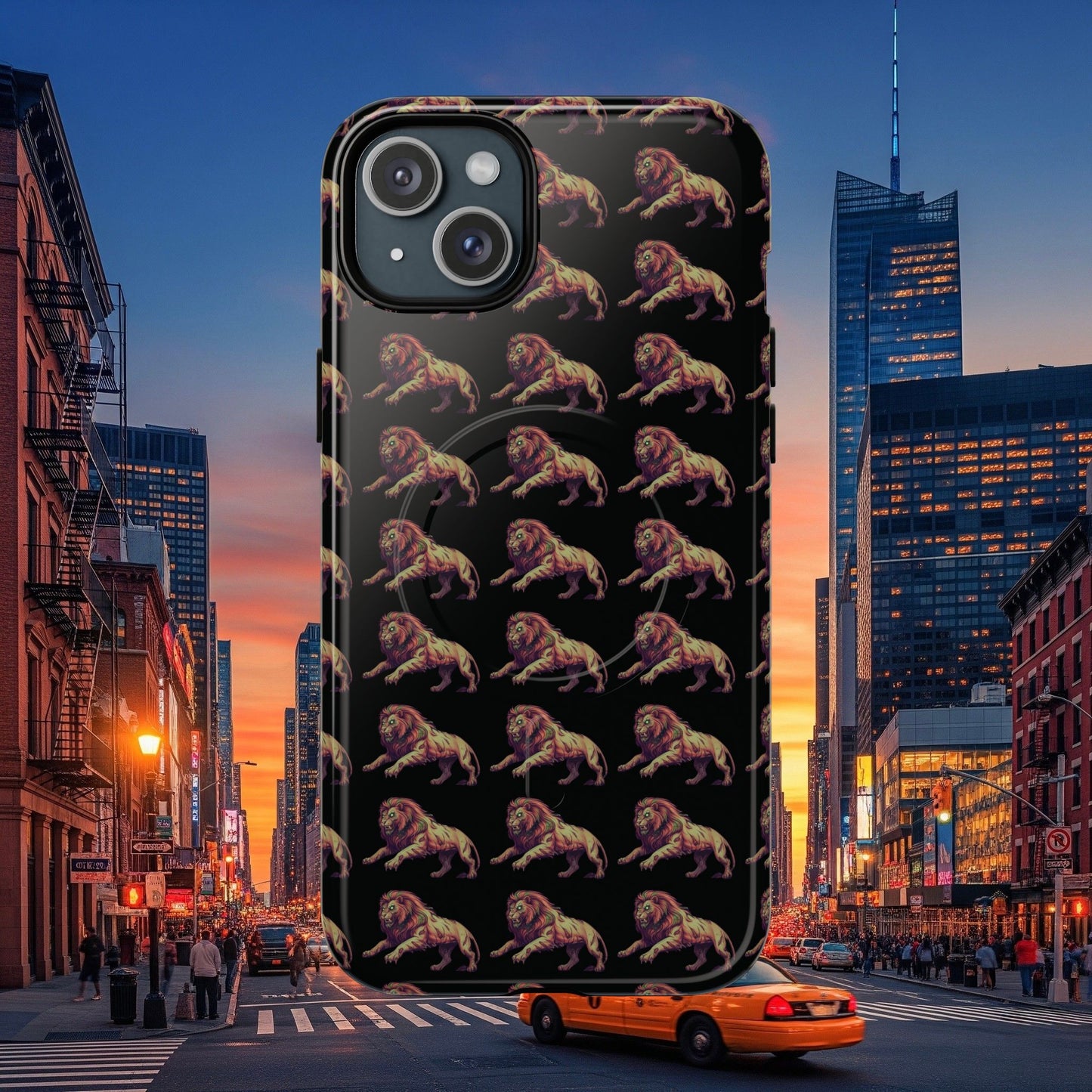 Stylish Tough Magnetic Phone Cases, Undead Legio Leo Pattern