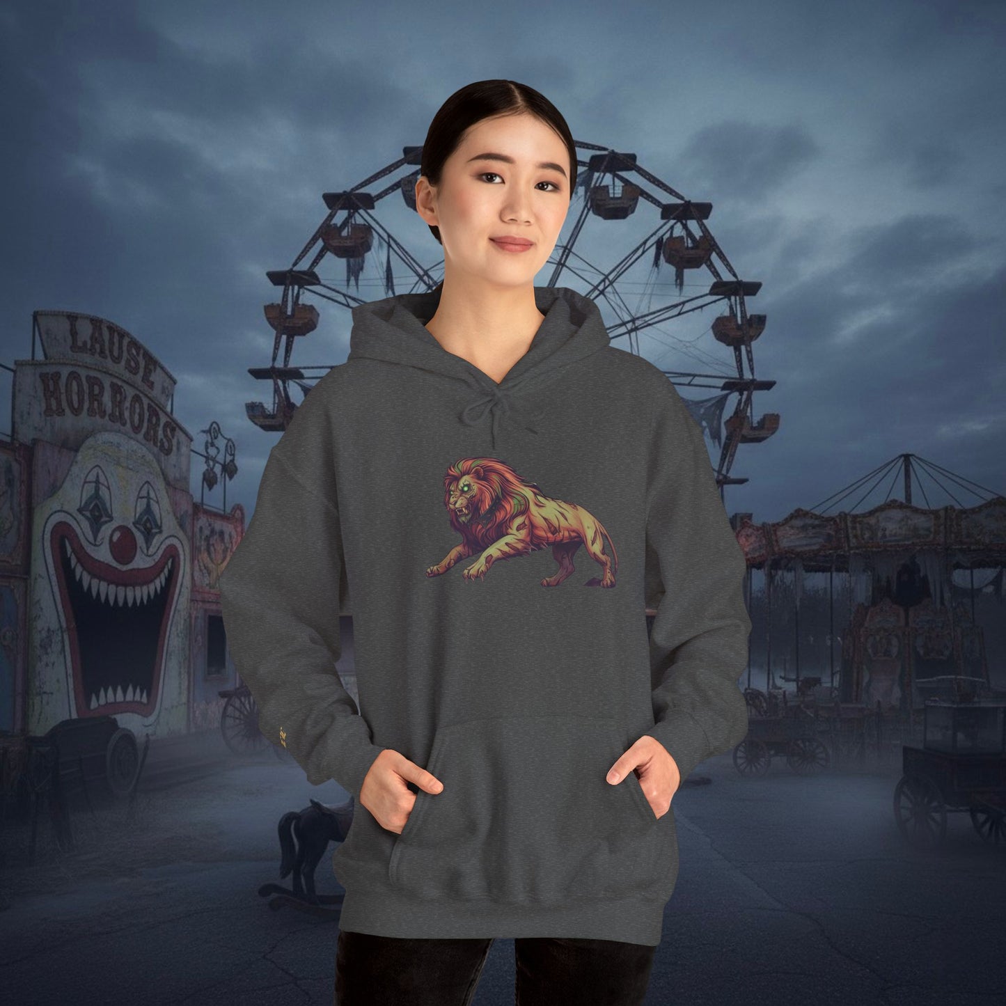 Undead Legio Leo by DZ Royal Hoodie |Halloween Edition