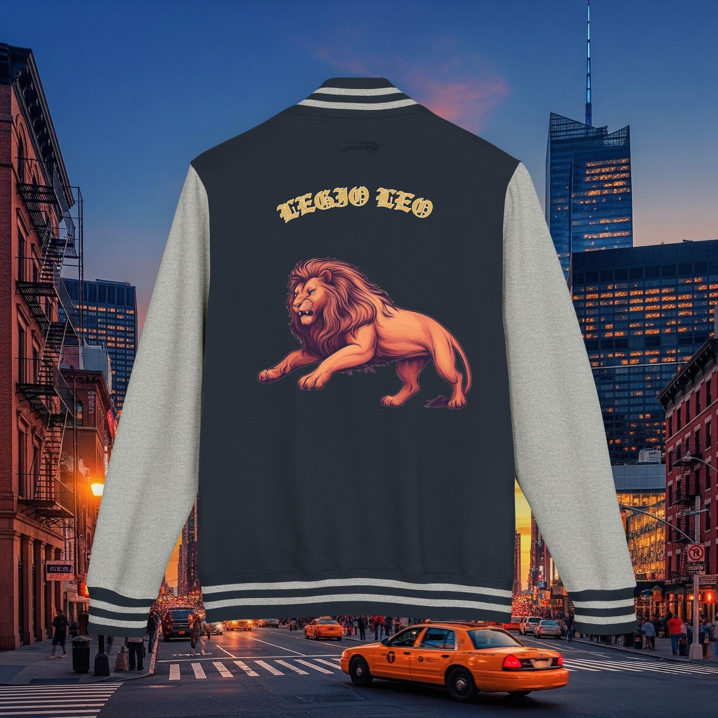 Legio Leo by DZ Royal Heavyweight Letterman Jacket