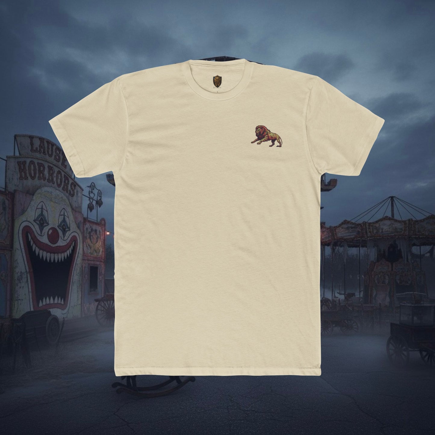 Undead Legio Leo by DZ Royal Cotton Crew Tee (Halloween Edition)