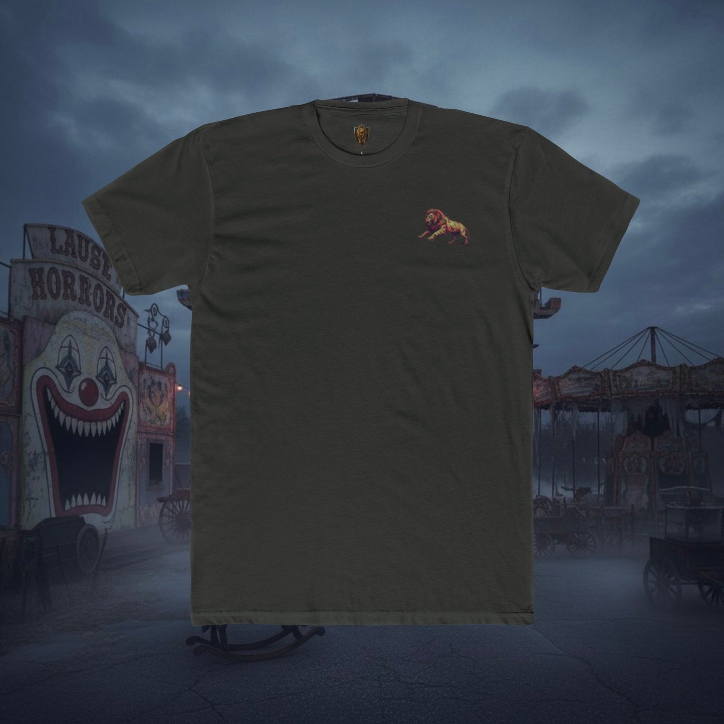 Undead Legio Leo by DZ Royal Cotton Crew Tee (Halloween Edition)