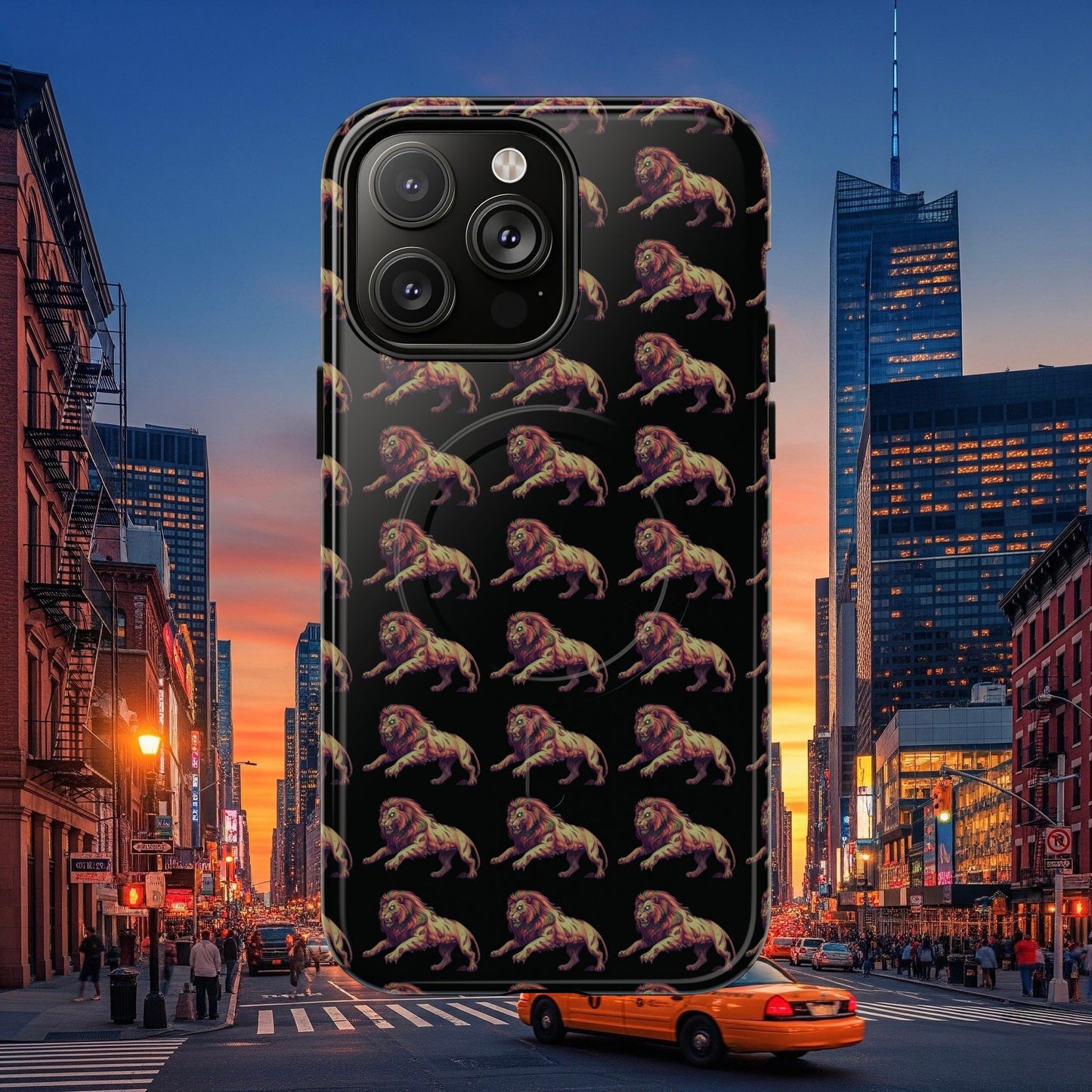 Stylish Tough Magnetic Phone Cases, Undead Legio Leo Pattern