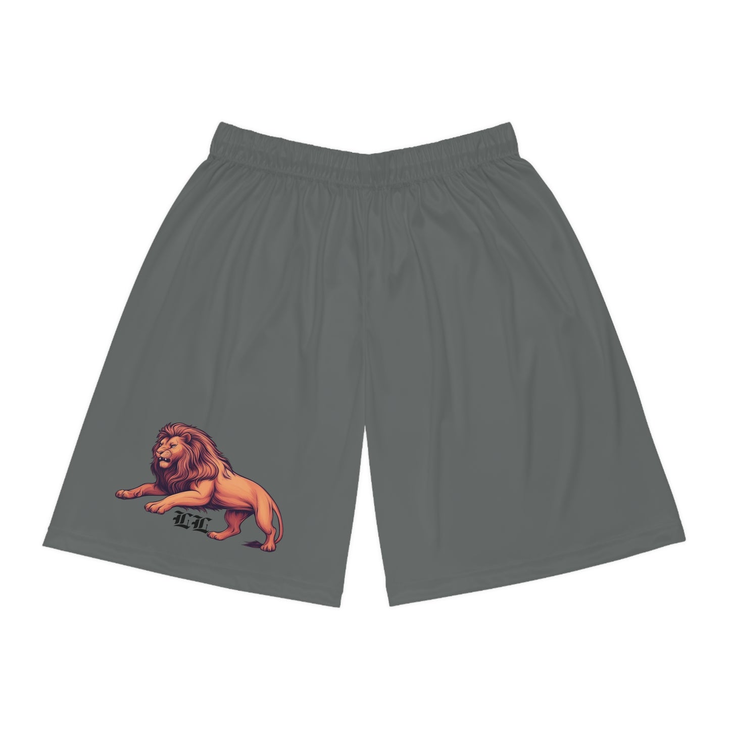Legio Leo by DZ Royal Basketball Shorts for Athletes, Sporty Summer Wear, Unique Workout Gear, Active Lifestyle Apparel, Gift for Sports Lovers