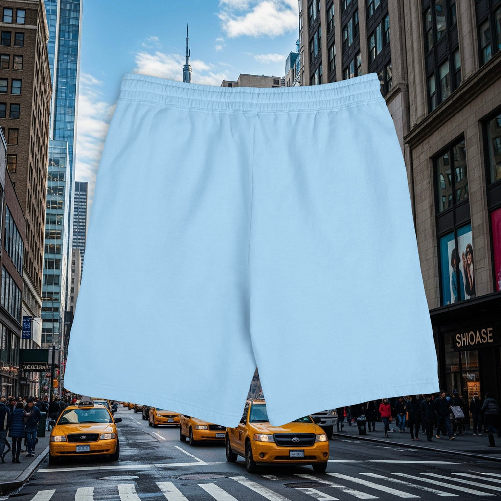 Legio Leo Graphic Sweat Shorts — Lightweight Garment-Dyed Fleece