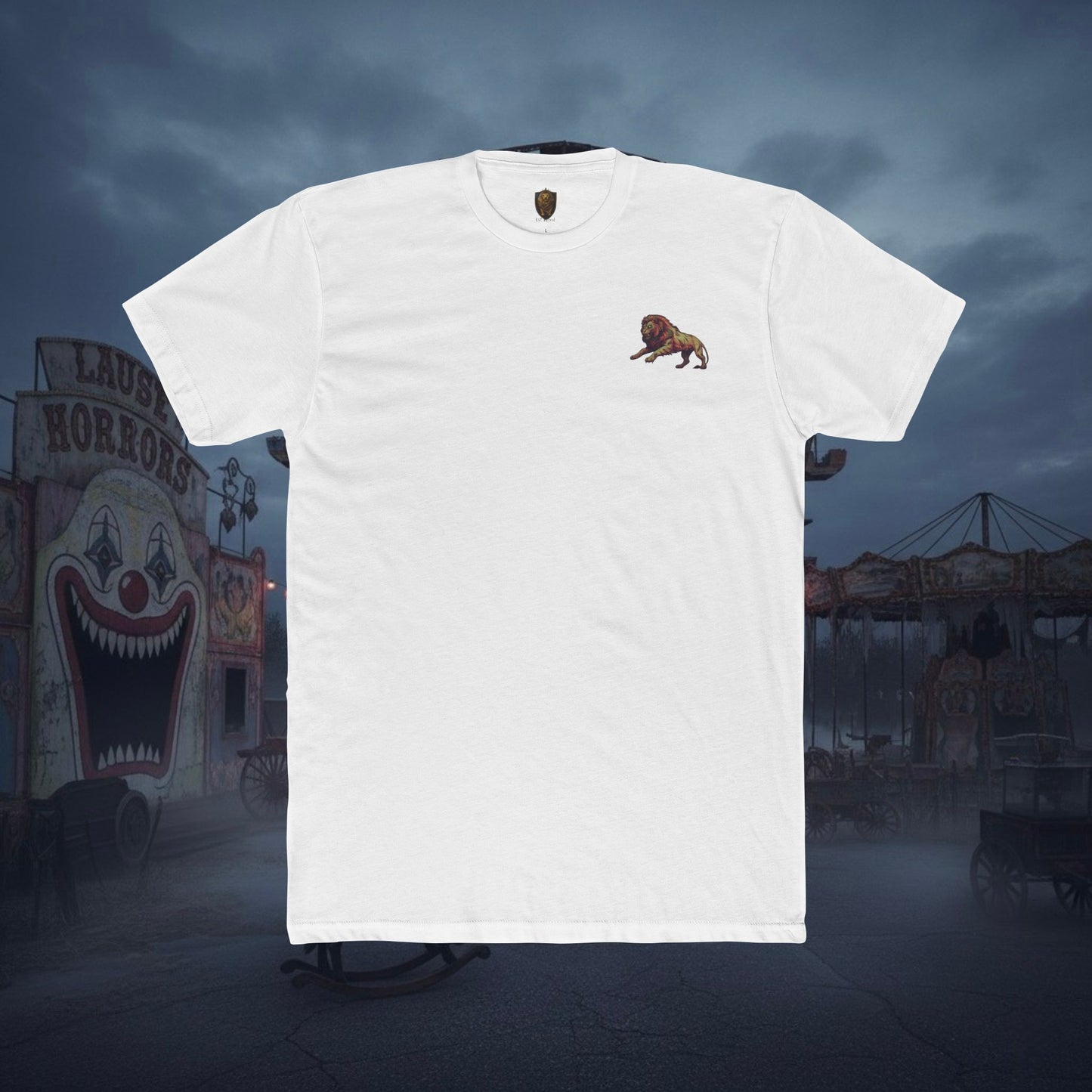 Undead Legio Leo by DZ Royal Cotton Crew Tee (Halloween Edition)