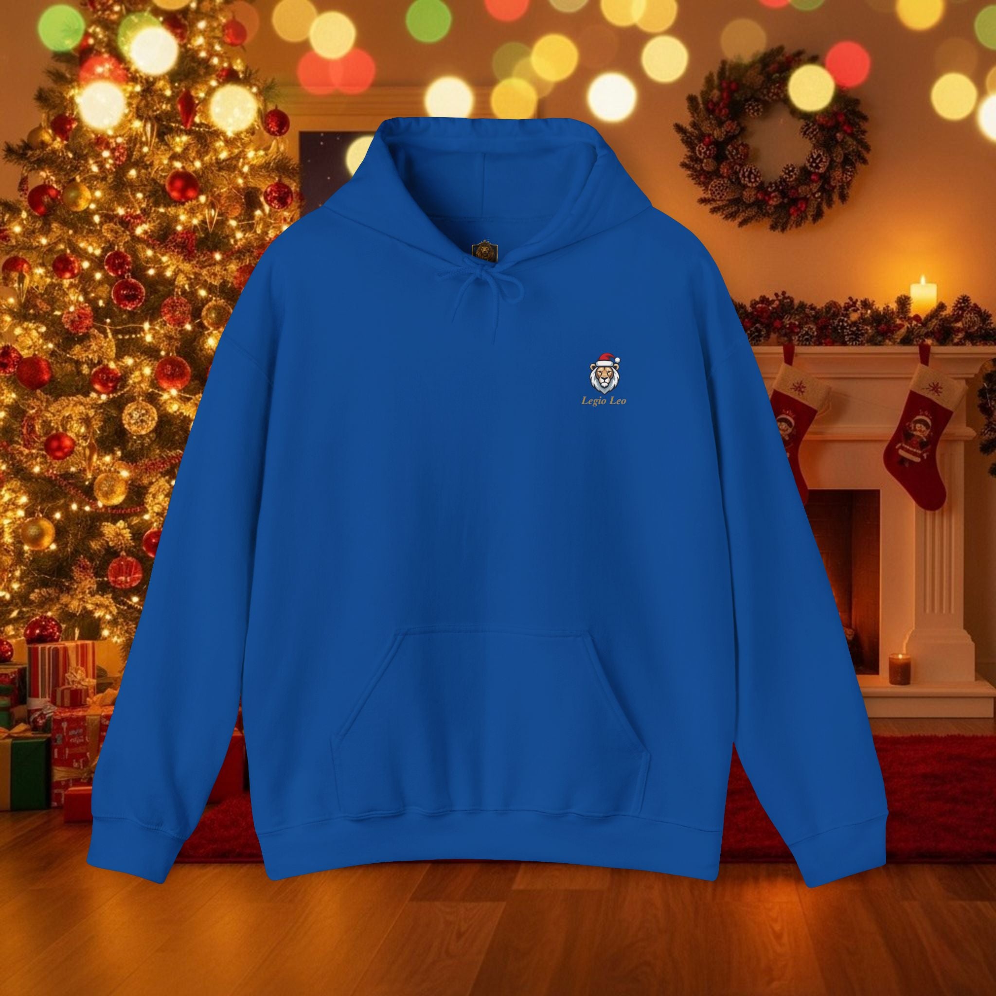 Christmas Legio Leo by DZ Royal Cozy Unisex Hooded Sweatshirt