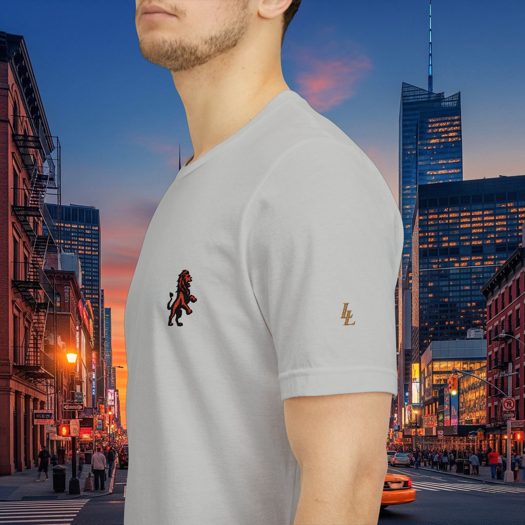 Classic Legio Leo by DZ Royal Tee — Legio Leo Embroidered Short Sleeve T-Shirt