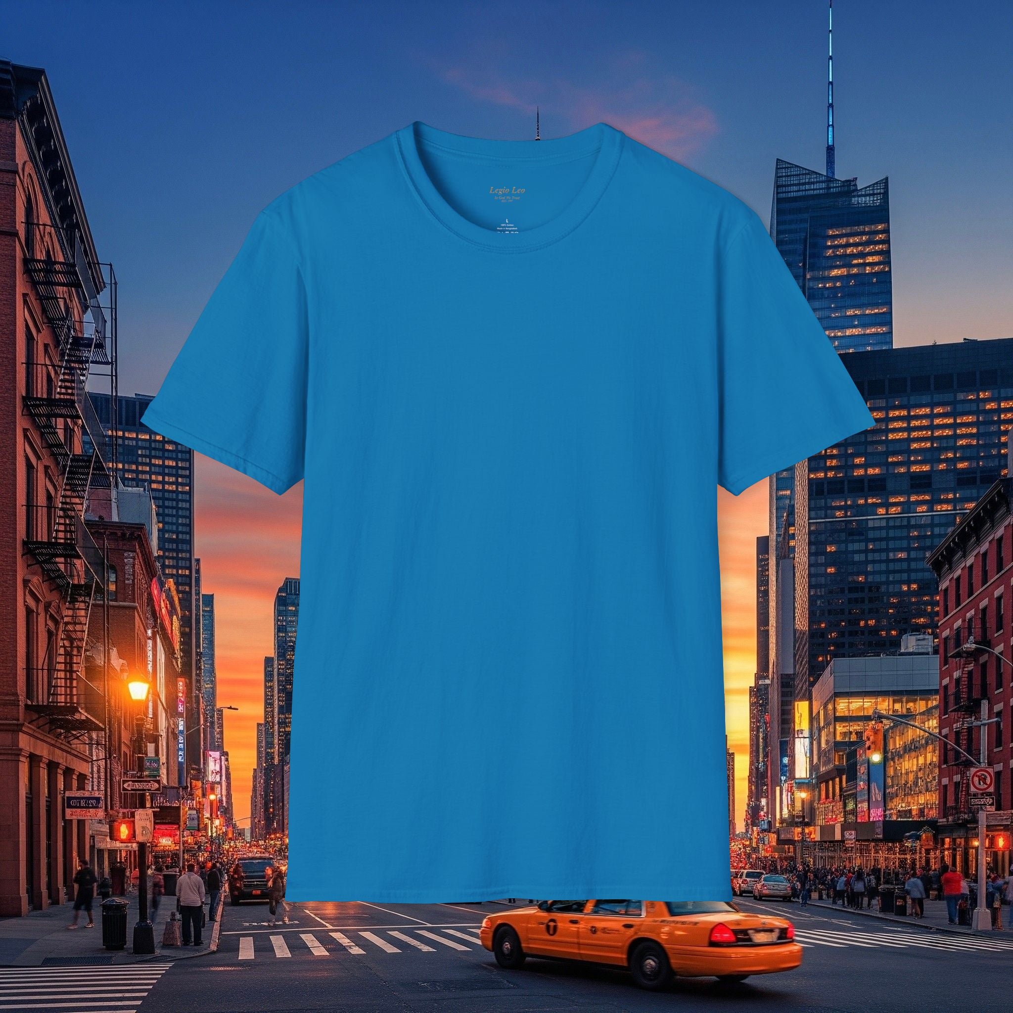 Plain T‑Shirt — Classic Basic Crewneck Tee