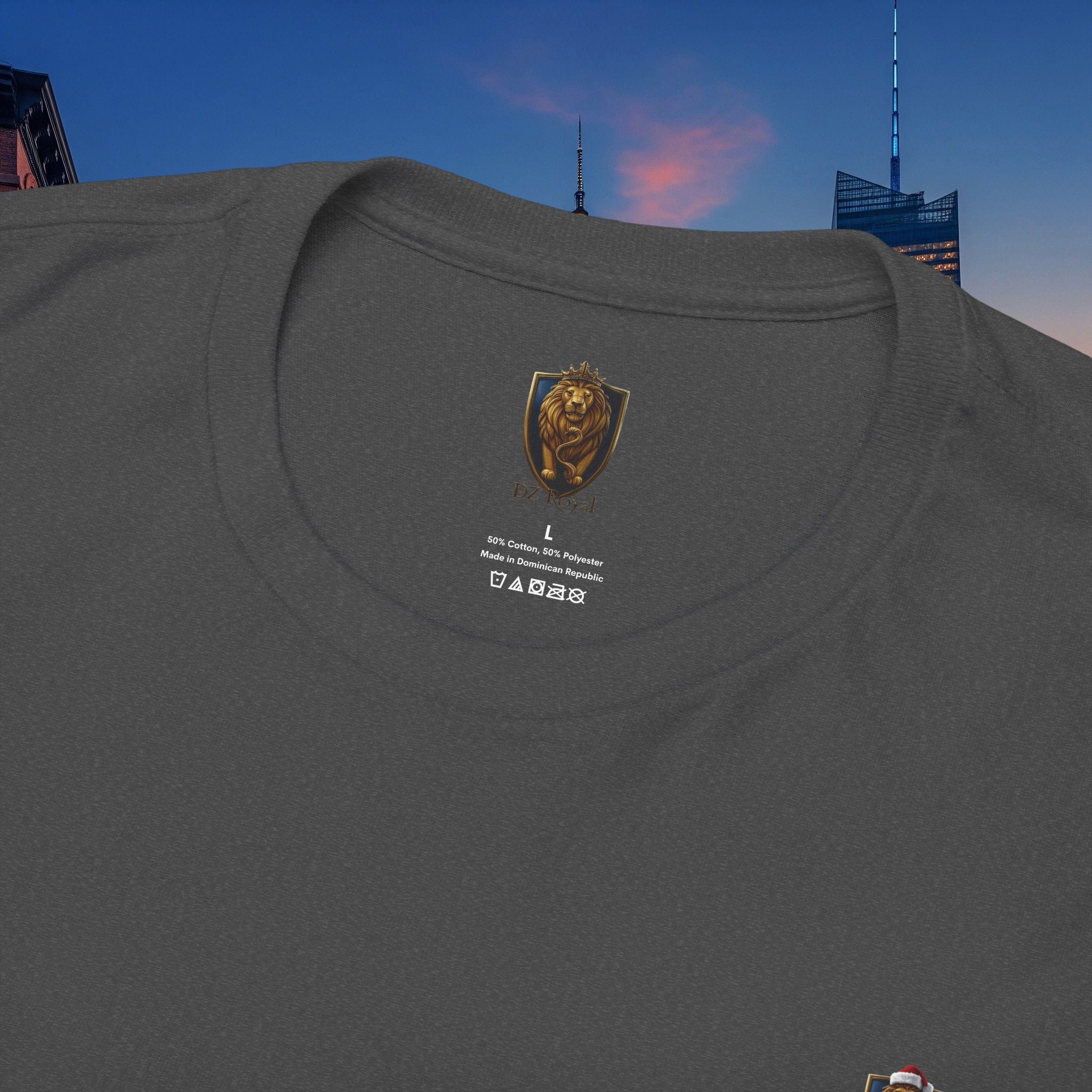 Christmas Holiday DZ Royal Casual Cotton Tee