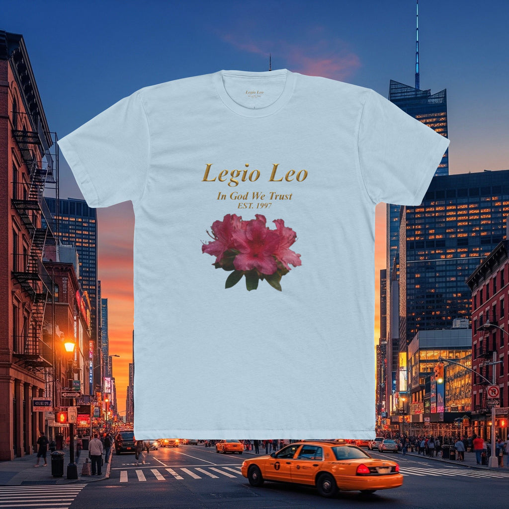 Floral Tee — "Legia Leo Azalea Flowers" Astrology Shirt