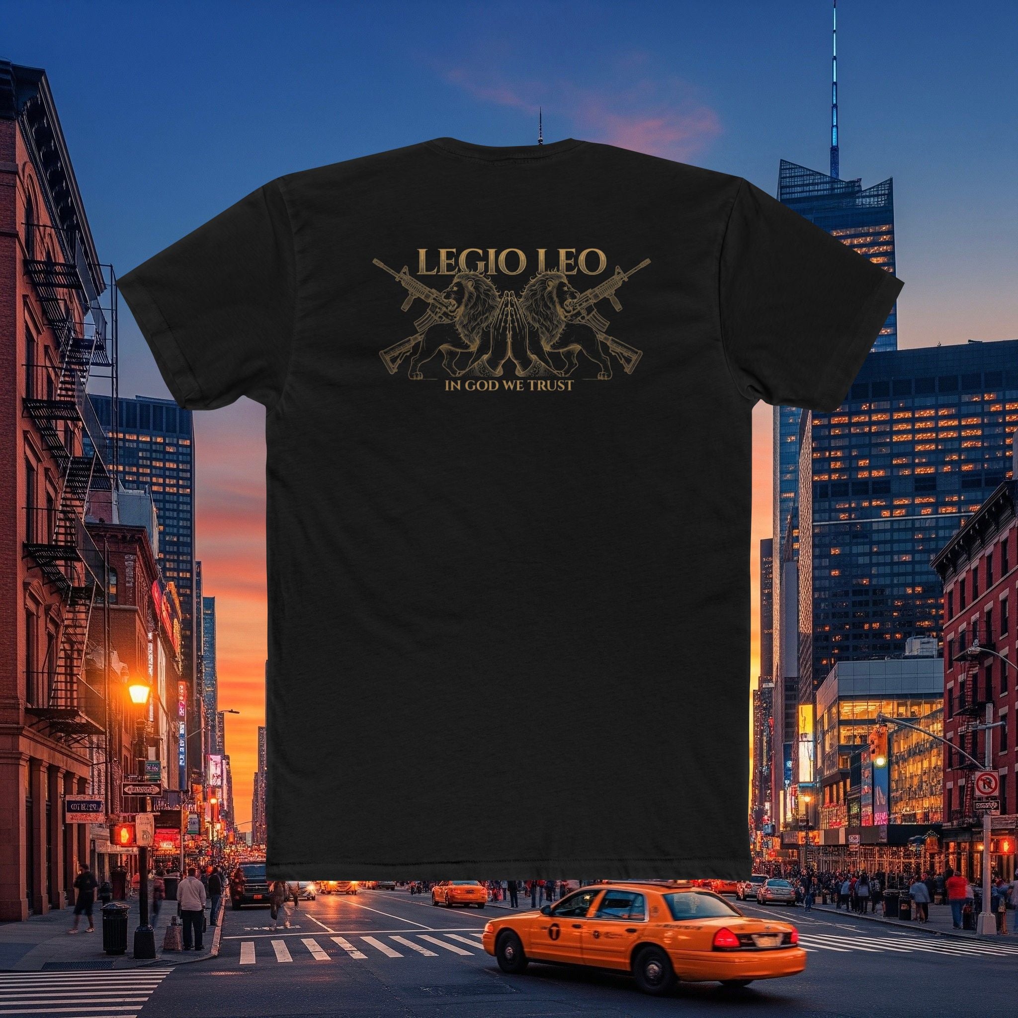 Legio Leo Warrior Cotton Crew Tee