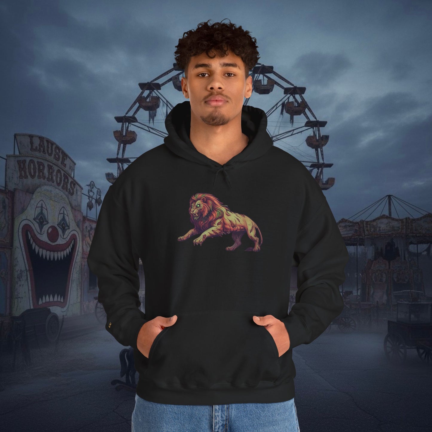 Undead Legio Leo by DZ Royal Hoodie |Halloween Edition