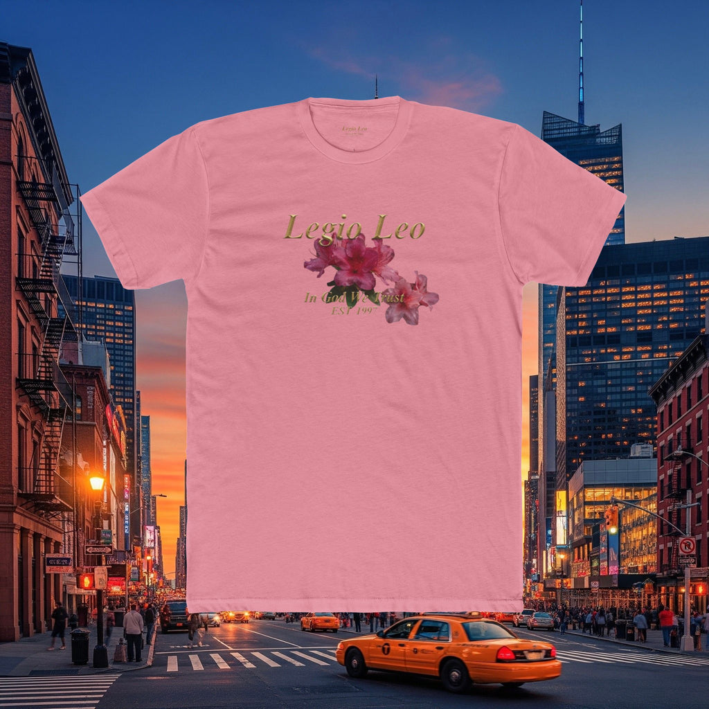 Floral Tee — "Legia Leo Azalea Flowers" Astrology Shirt
