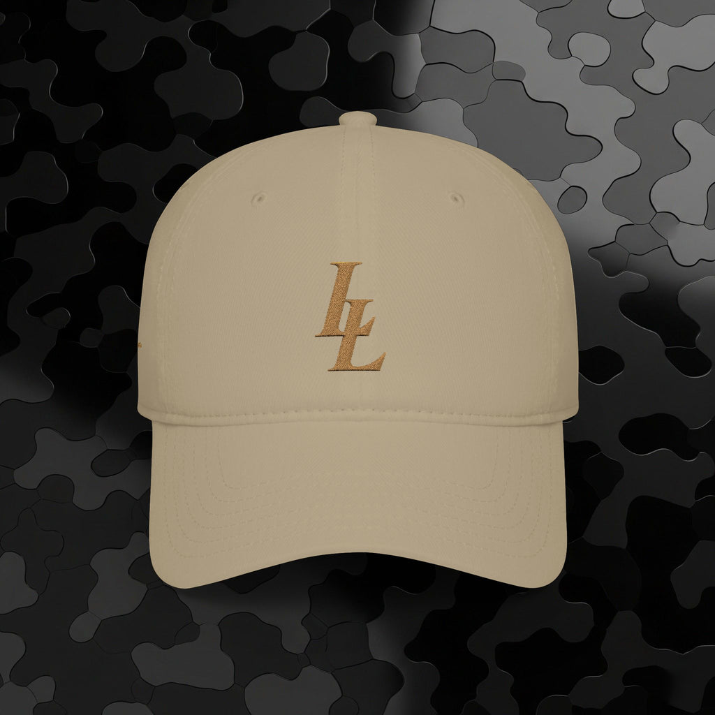 Low Profile Baseball Cap Overlapping 'LL' Embroidery