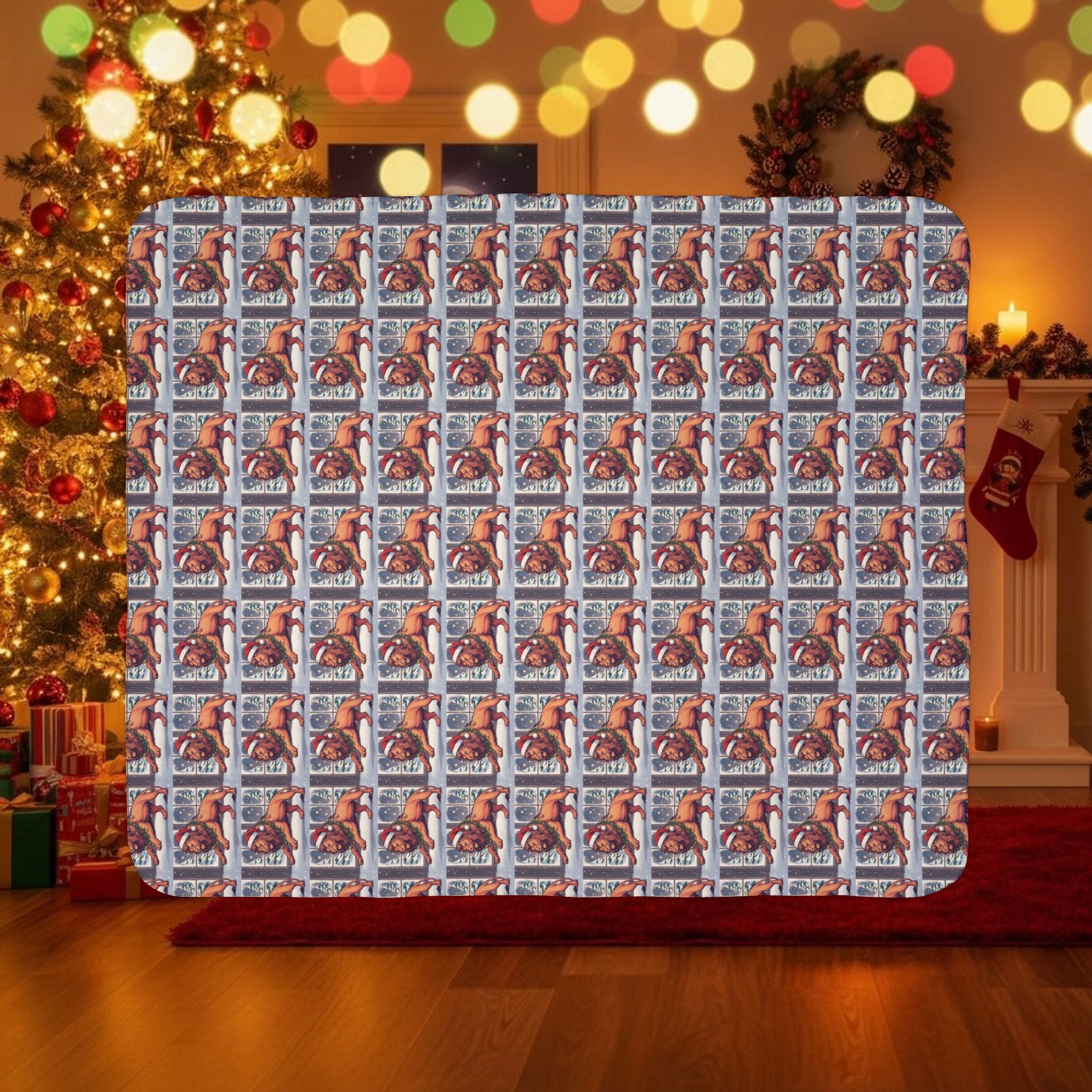 Legio Leo by DZ Royal Cozy Fleece Sherpa Blanket