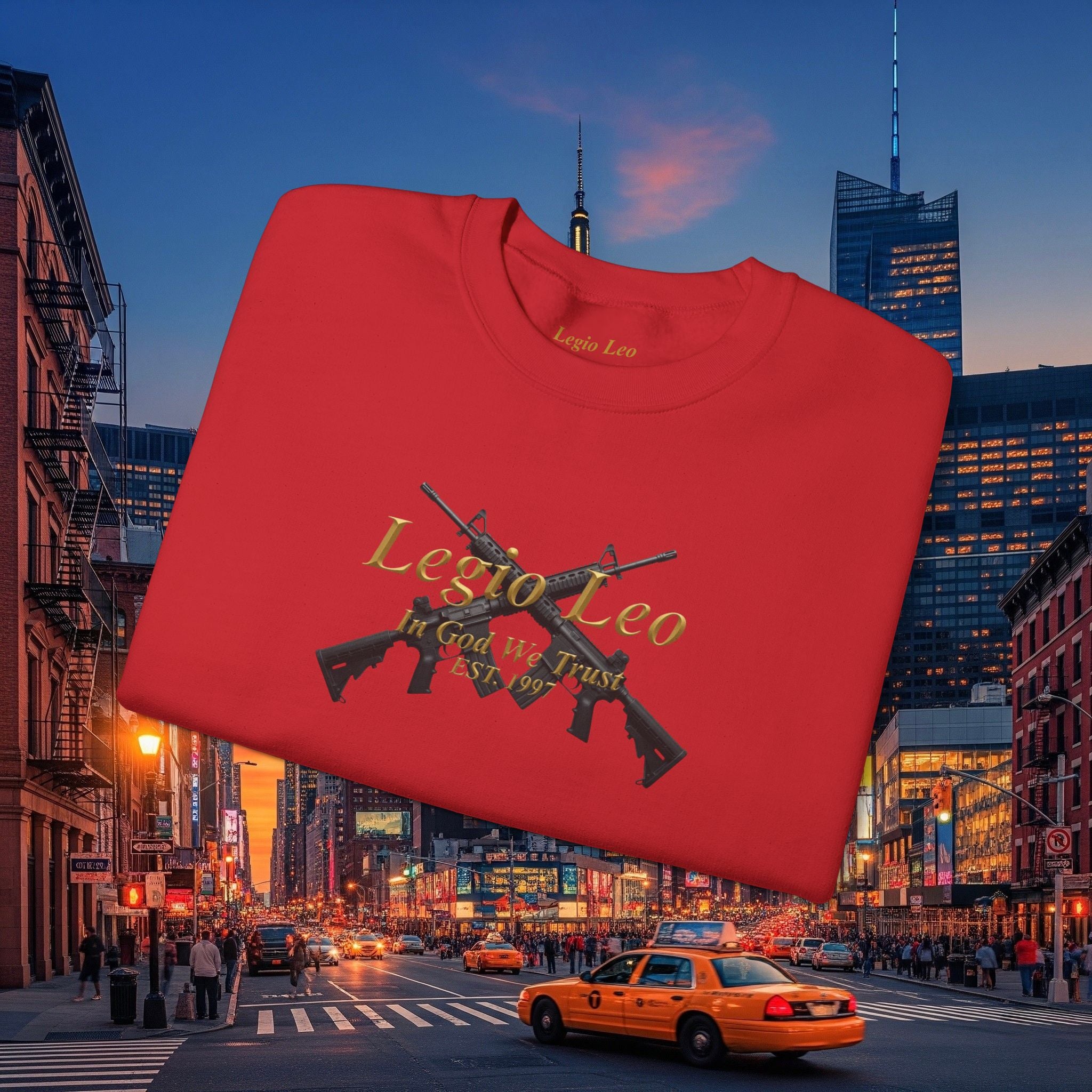 Legio Leo Crewneck Sweatshirt | Legio Leo Warrior Sweatshirt
