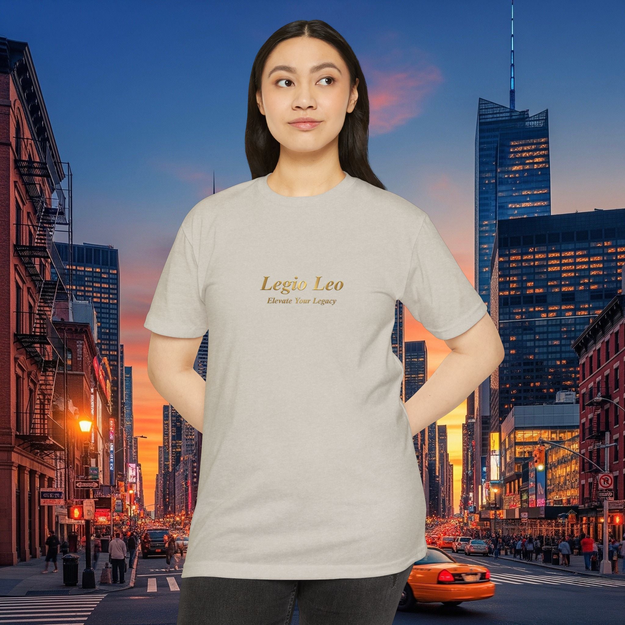Legio Leo Minimalist Logo T-Shirt — "Legio Leo: Elevate Your Legacy"